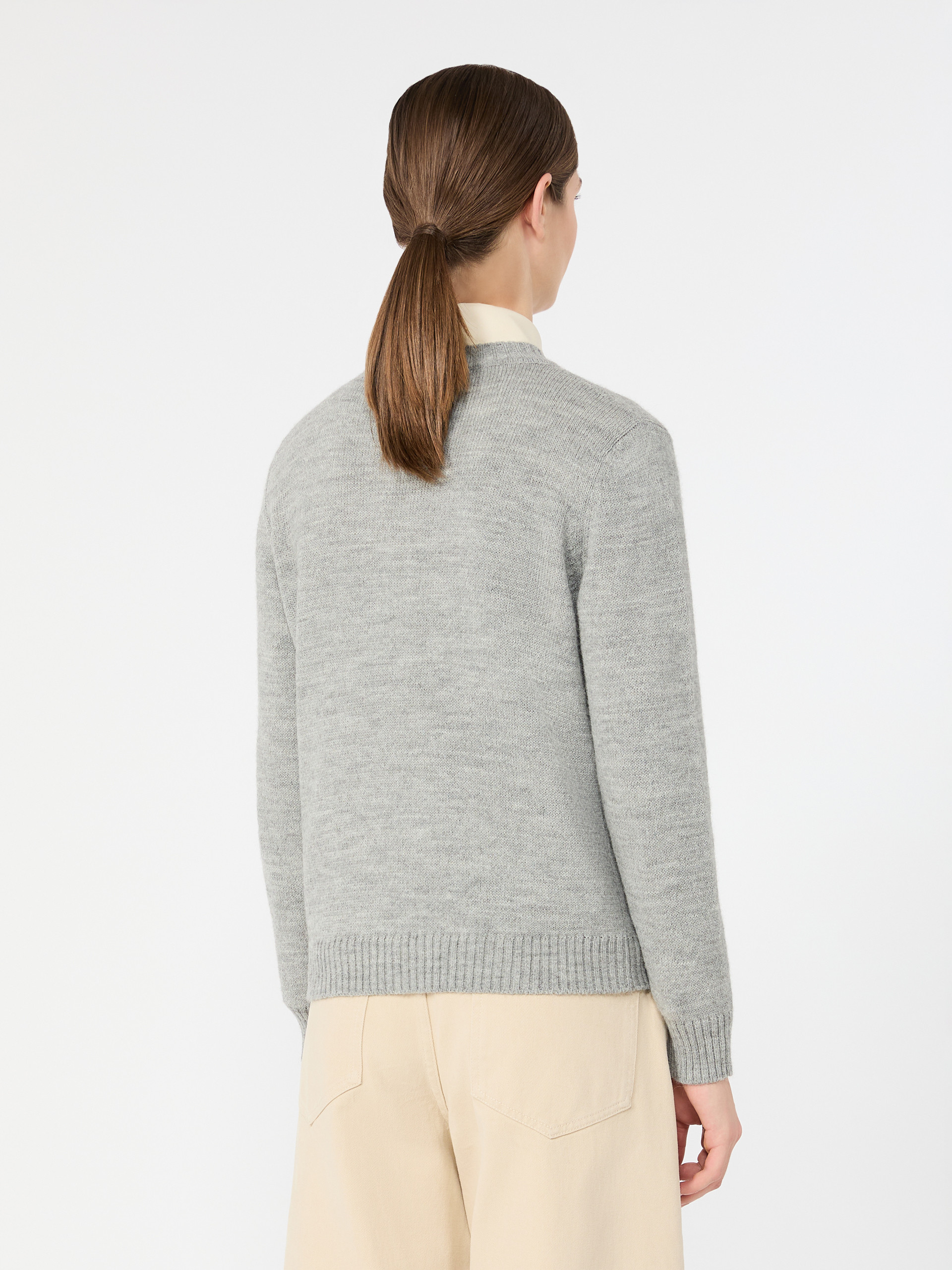 Alpaca and wool-blend yarn sweater - Weekend Max Mara - 3