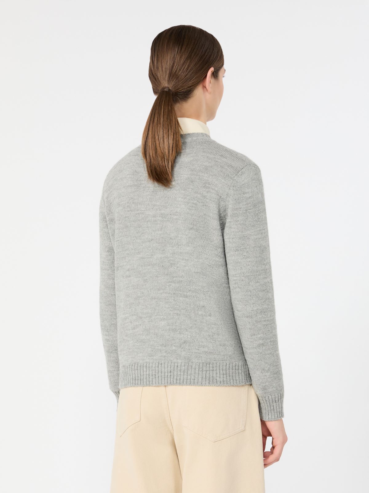 Alpaca and wool-blend yarn sweater - Weekend Max Mara - 3
