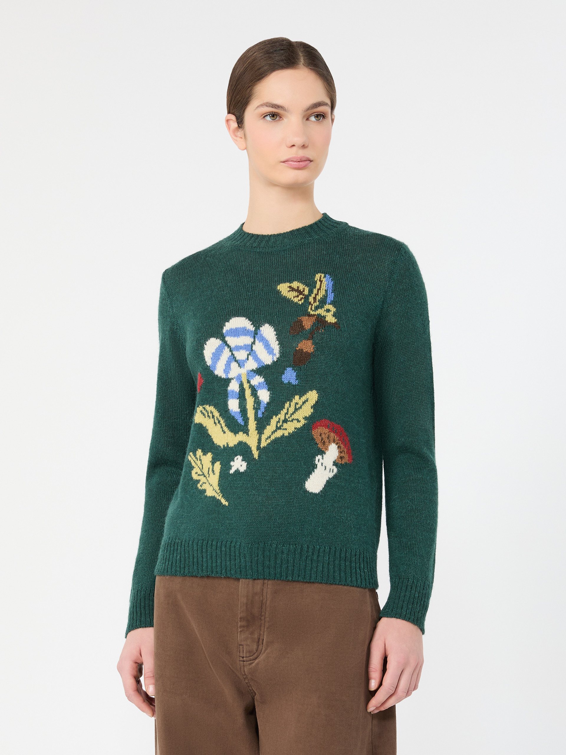 Alpaca and wool-blend yarn sweater - Weekend Max Mara - 2