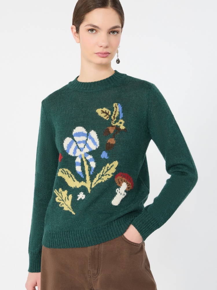 Alpaca and wool-blend yarn sweater - Weekend Max Mara