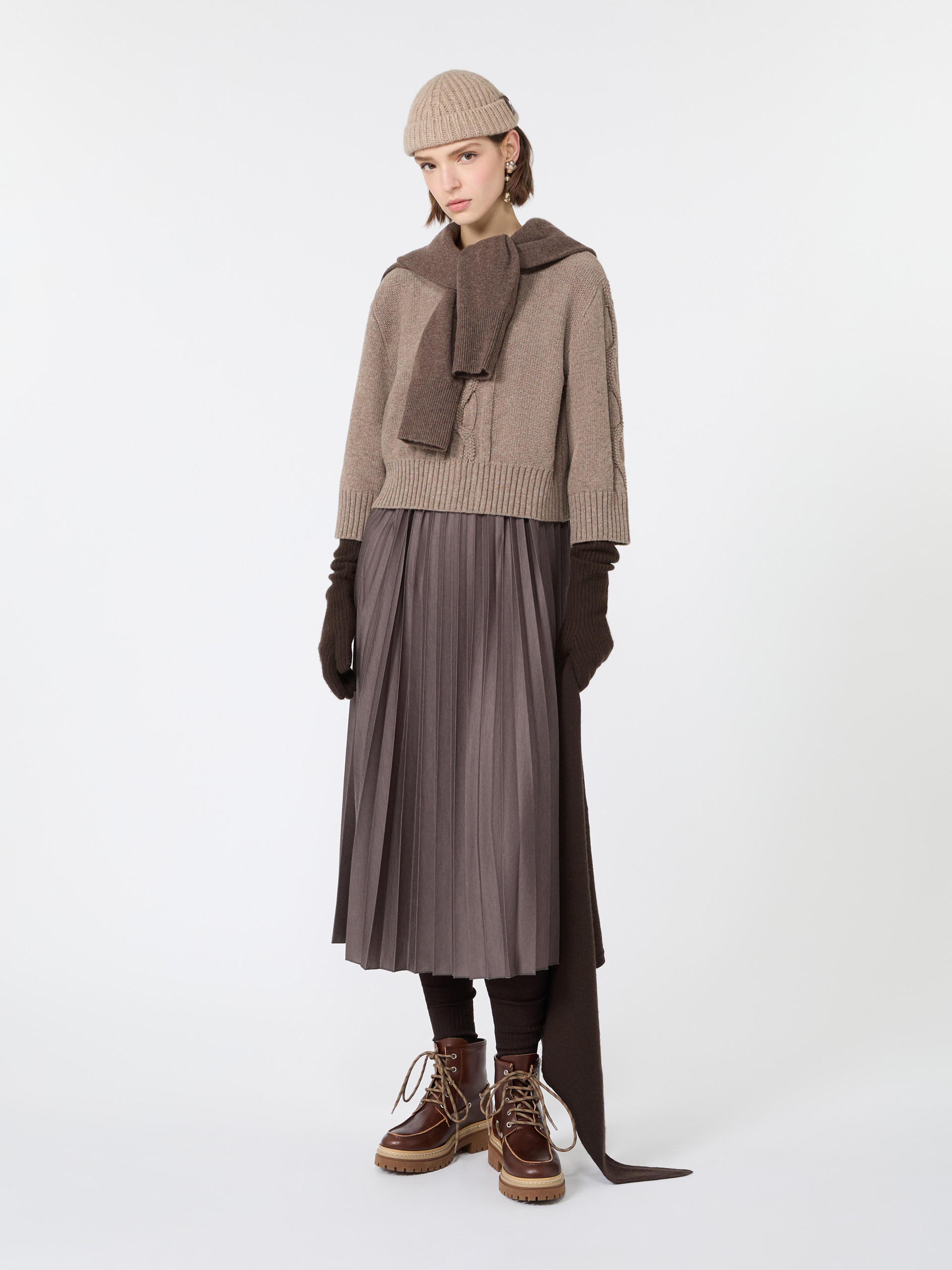 Jersey dress with a wool top - Weekend Max Mara