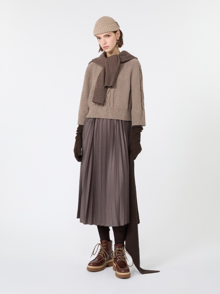 Jersey dress with a wool top - Weekend Max Mara