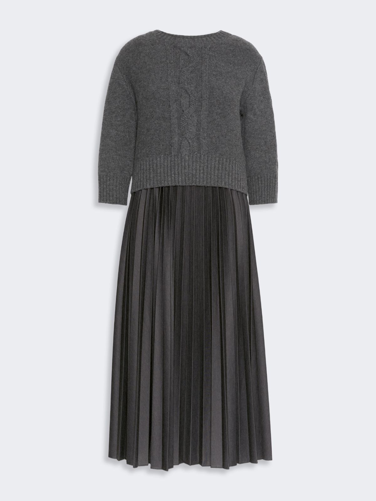 Jersey dress with a wool top - Weekend Max Mara - 5