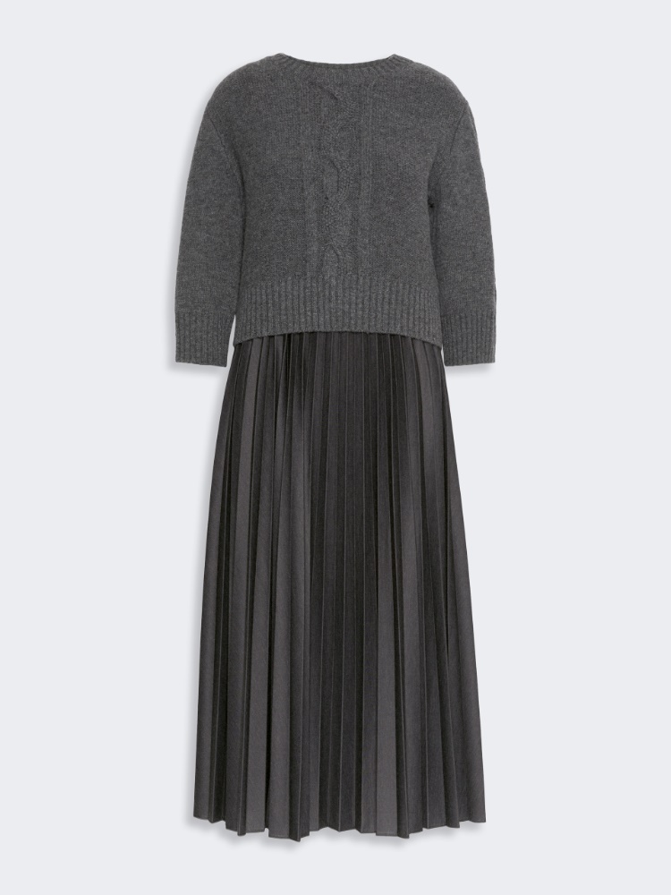 Jersey dress with a wool top - Weekend Max Mara - 2