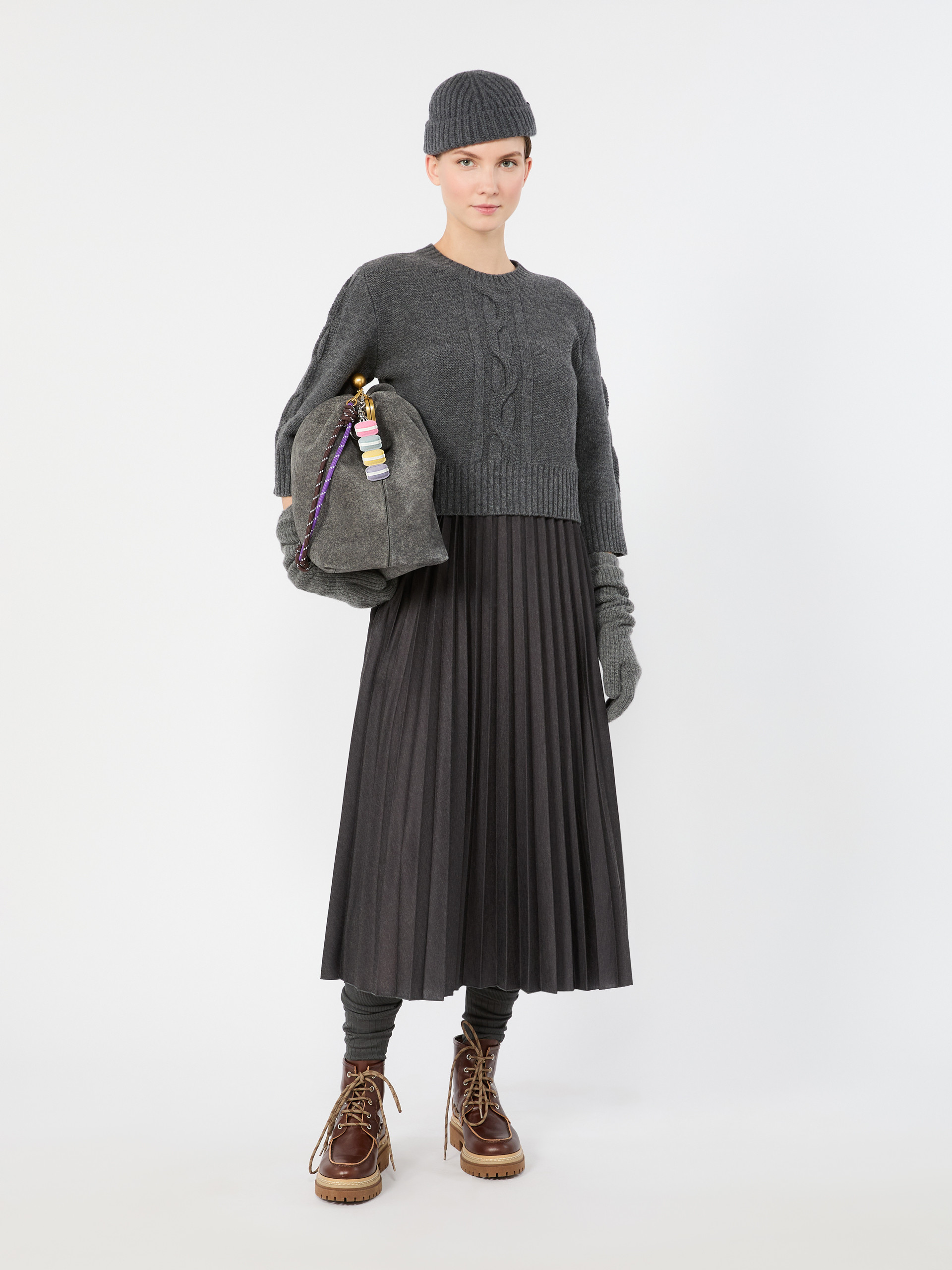 Jersey dress with a wool top - Weekend Max Mara