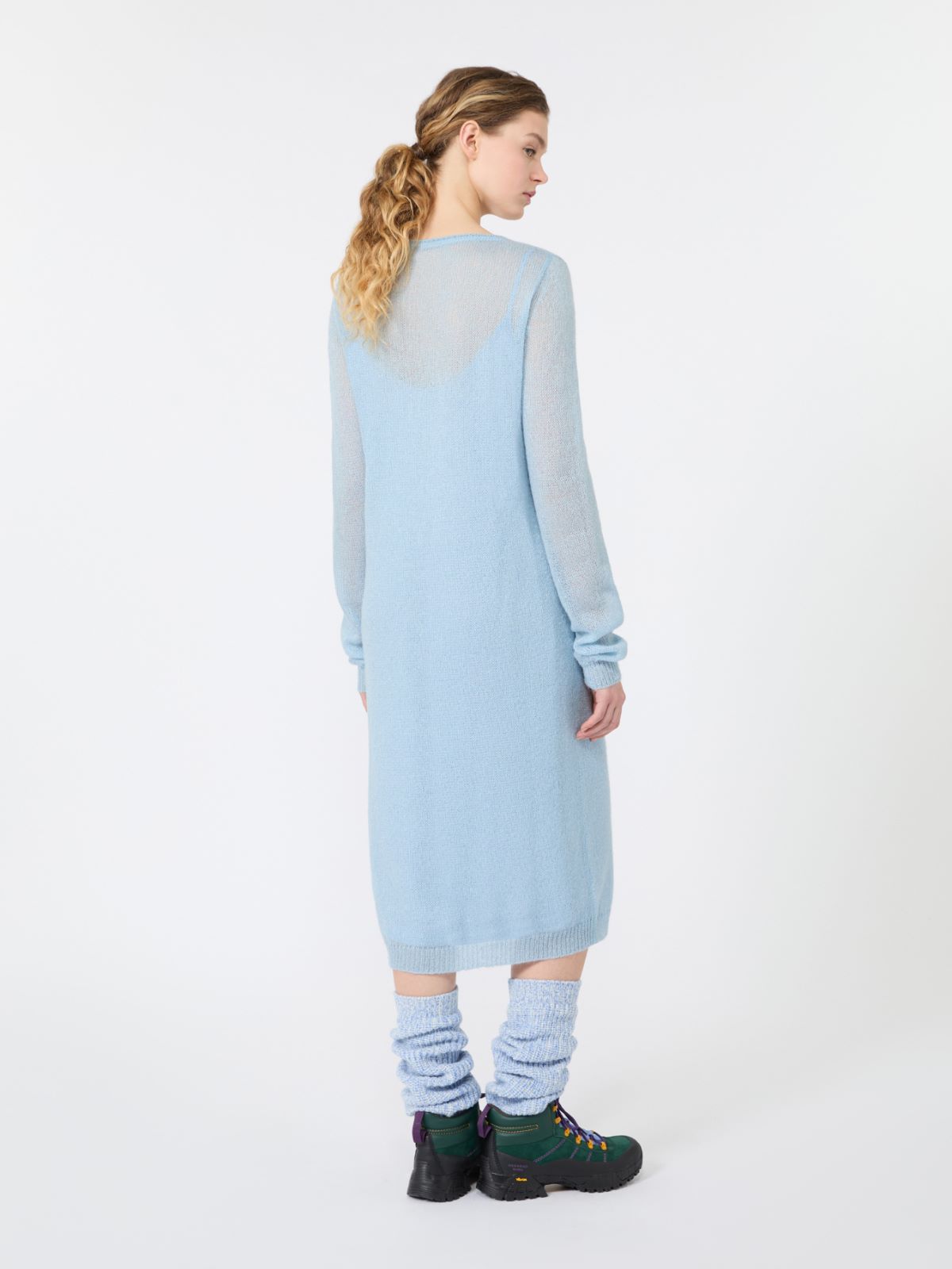 Mohair blend yarn midi dress - Weekend Max Mara - 3