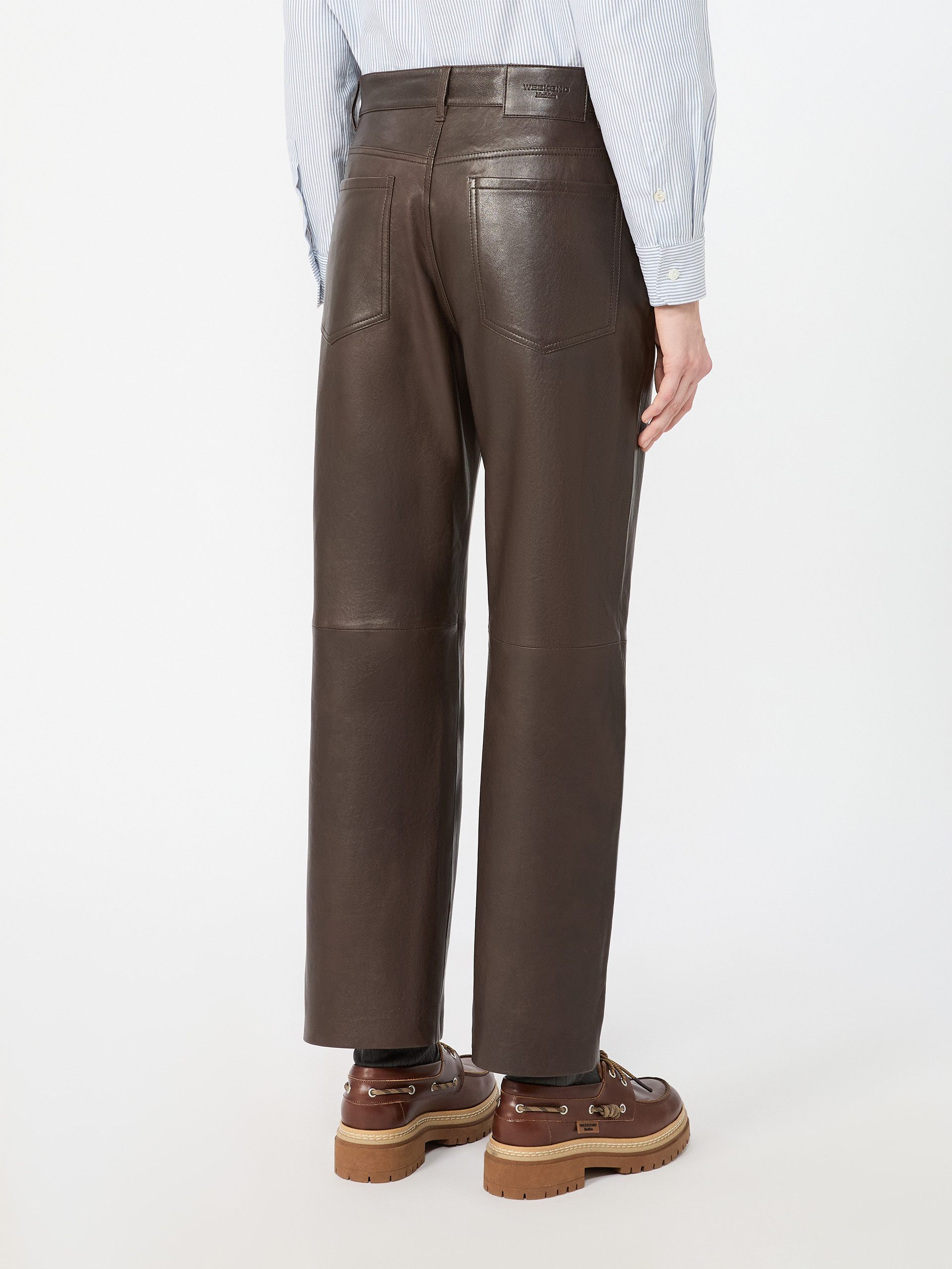Nappa leather trousers - Weekend Max Mara - 3