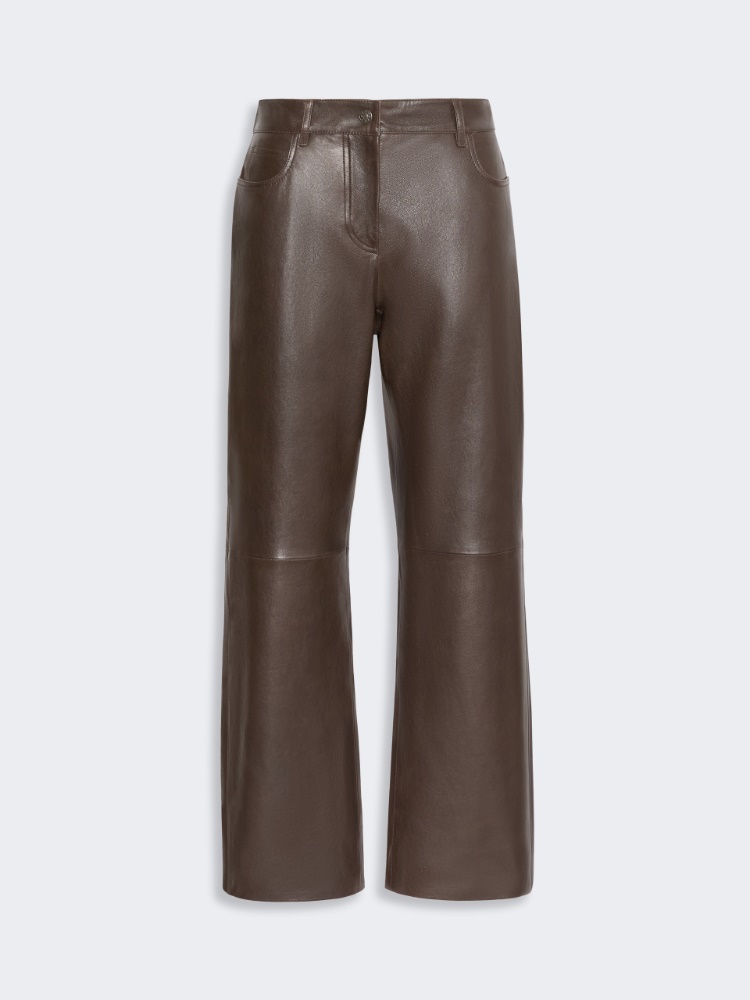 Nappa leather trousers - Weekend Max Mara - 2