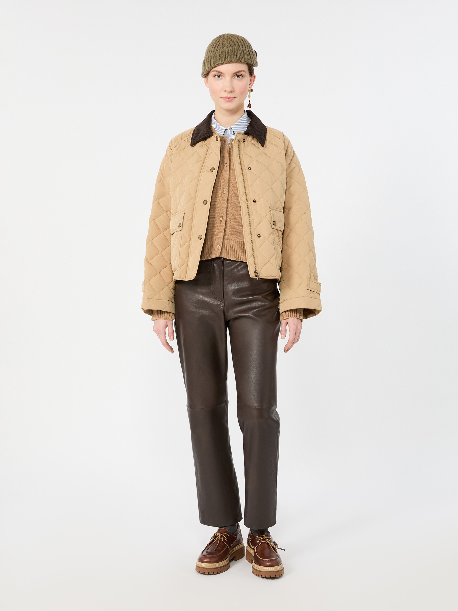 Nappa leather trousers - Weekend Max Mara