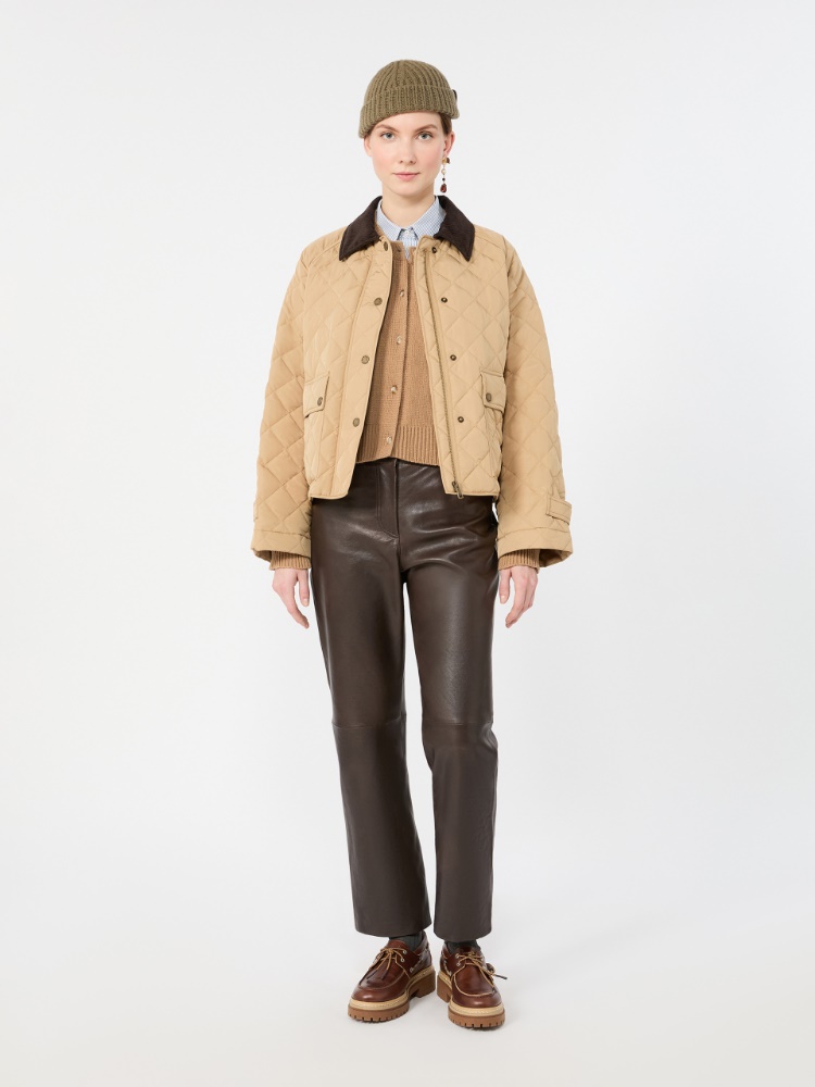 Nappa leather trousers - Weekend Max Mara