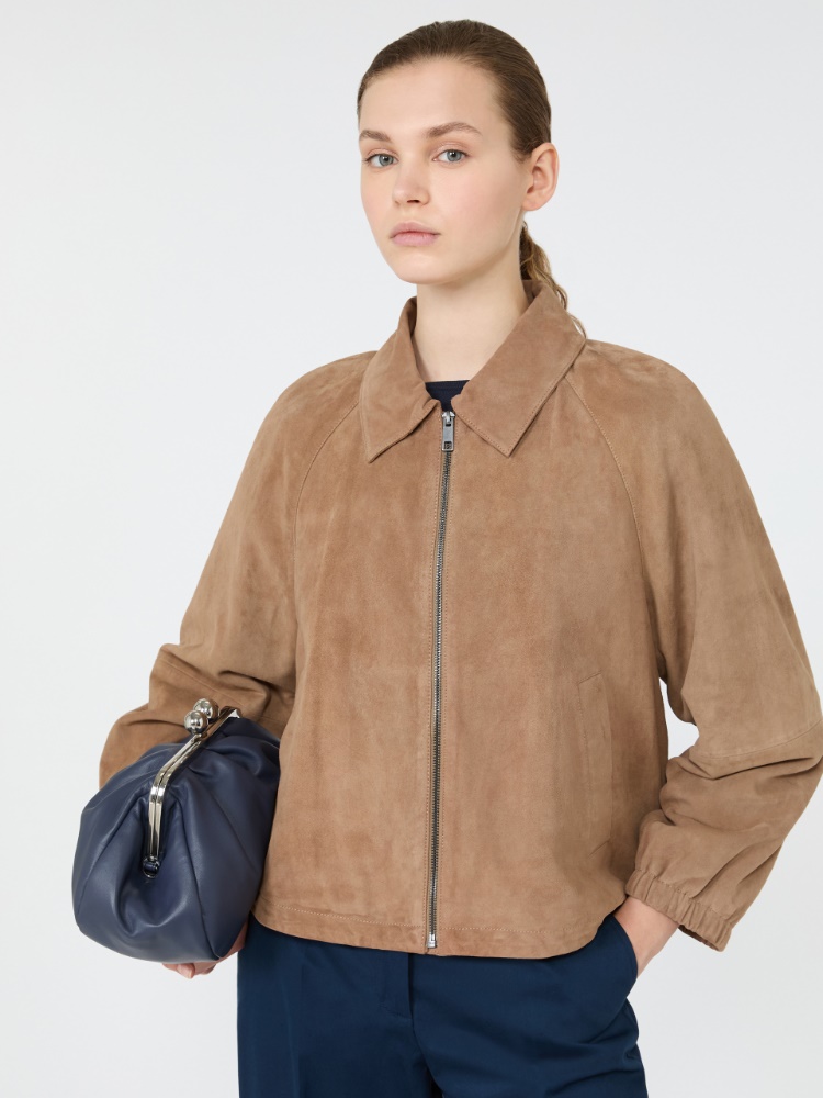 Suede jacket - Weekend Max Mara