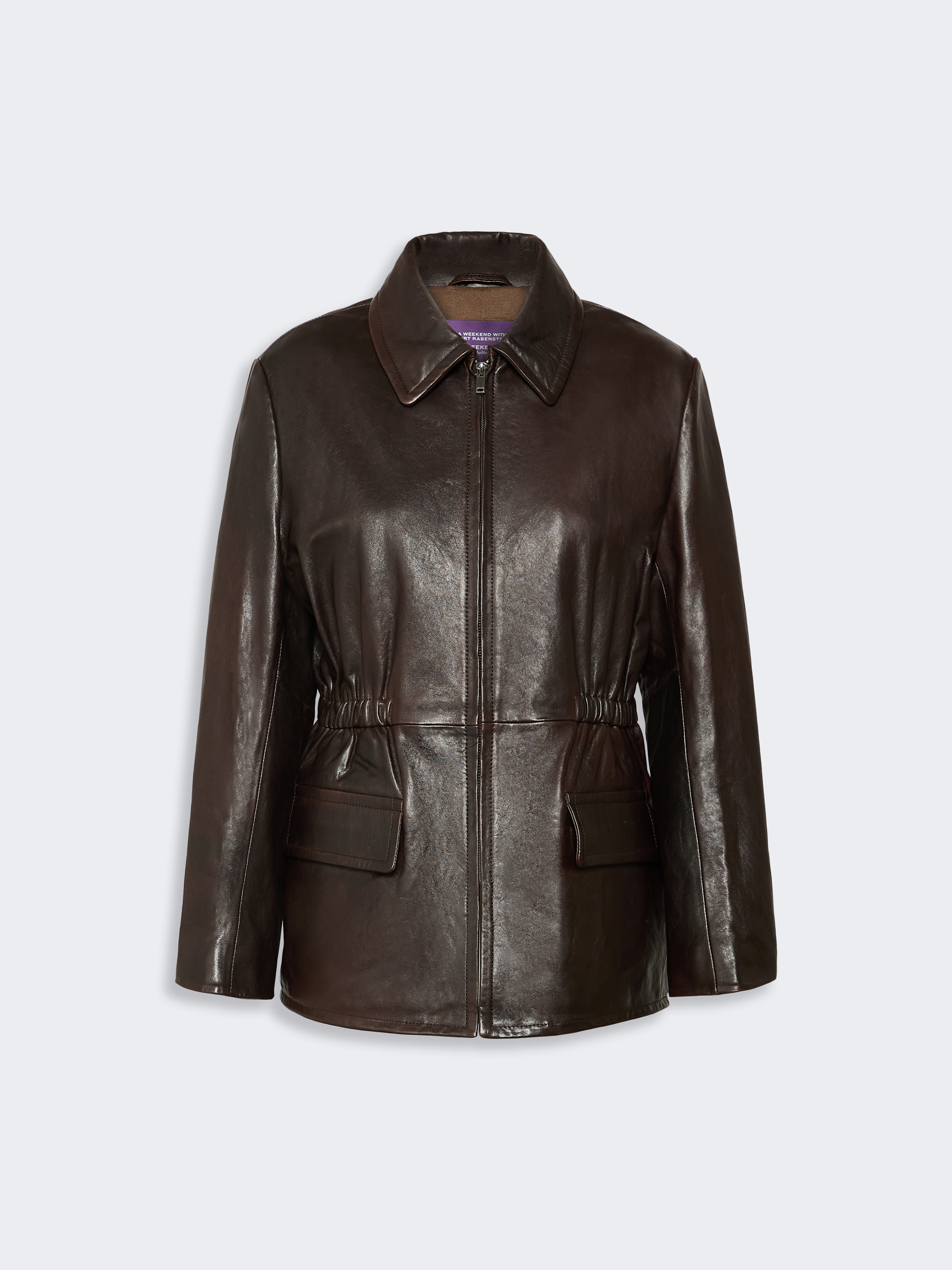 Leather biker jacket - Weekend Max Mara - 6