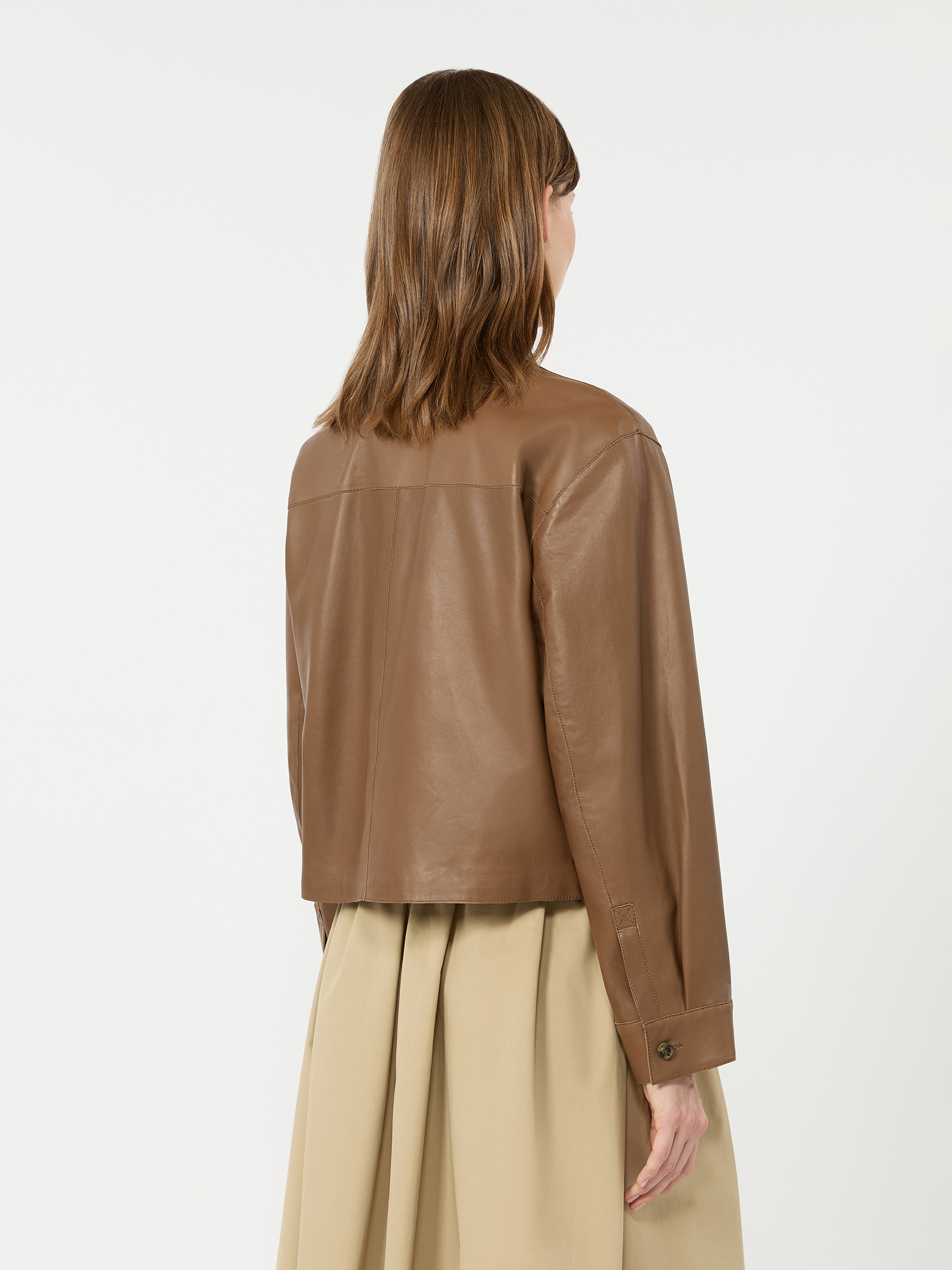 Nappa leather jacket - Weekend Max Mara - 3