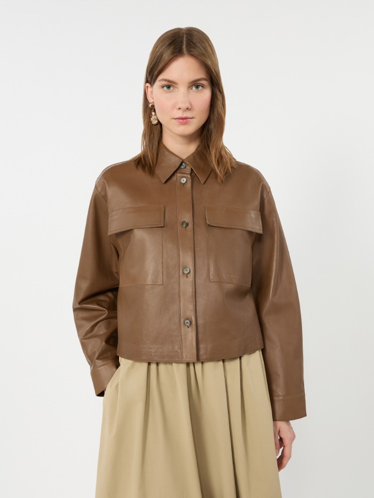Nappa leather jacket - Weekend Max Mara