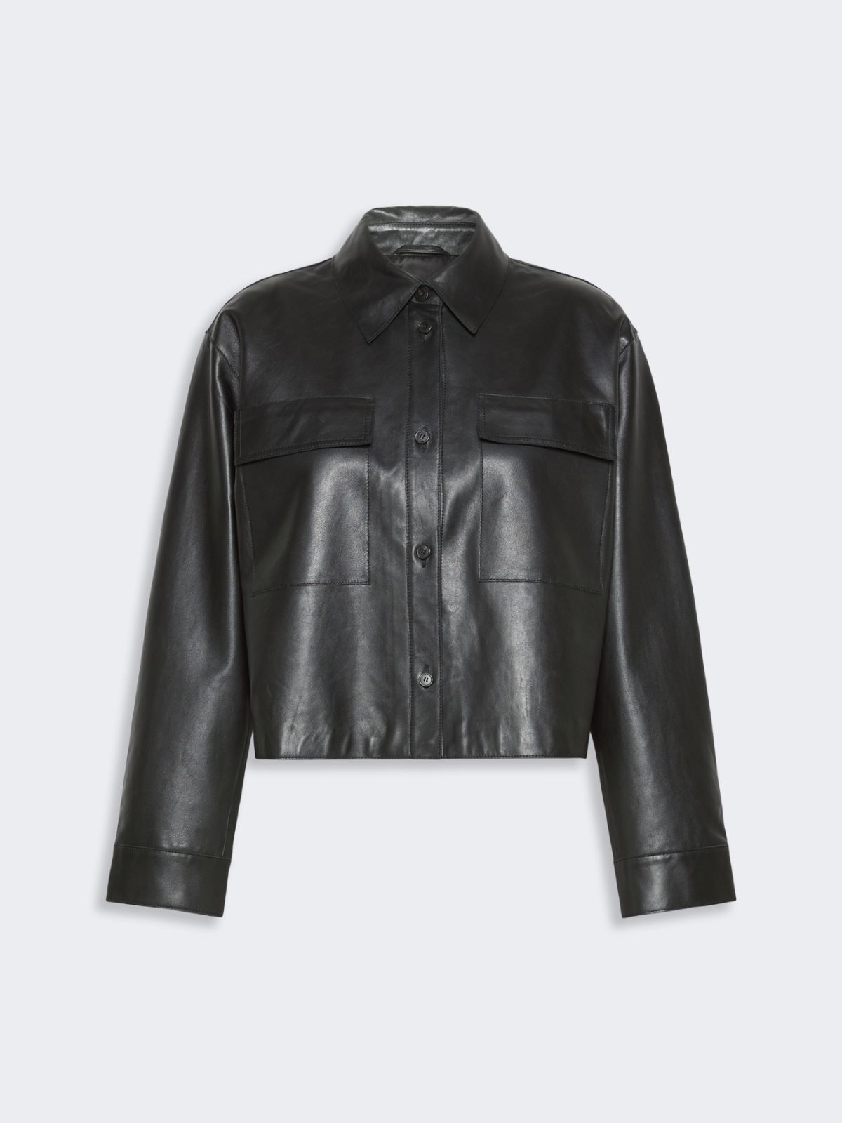Nappa leather jacket - BLACK - Weekend Max Mara - 6