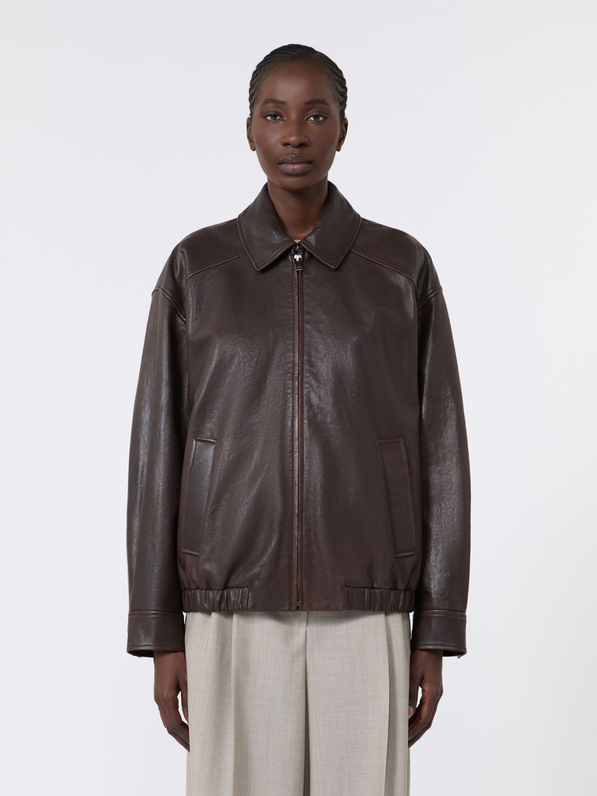 Bomber in nappa - Weekend Max Mara - 2