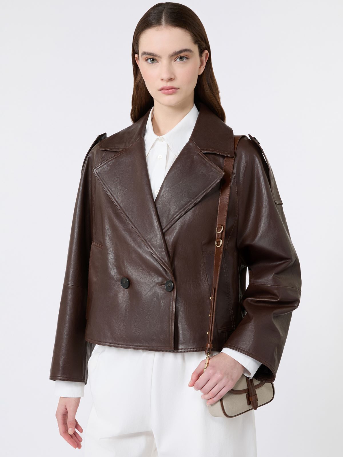 Caban in nappa - Weekend Max Mara - 4