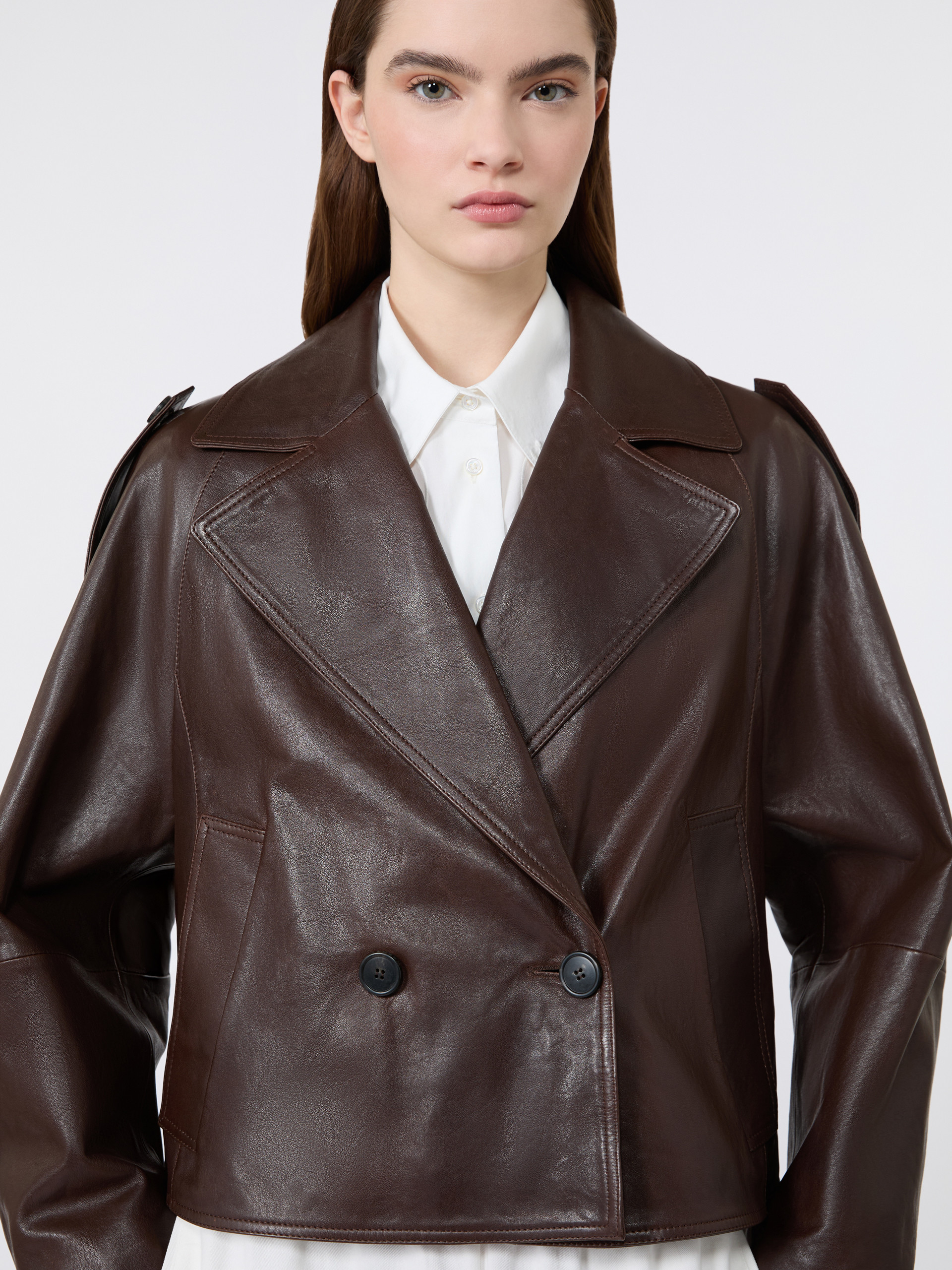 Caban in nappa - Weekend Max Mara - 5