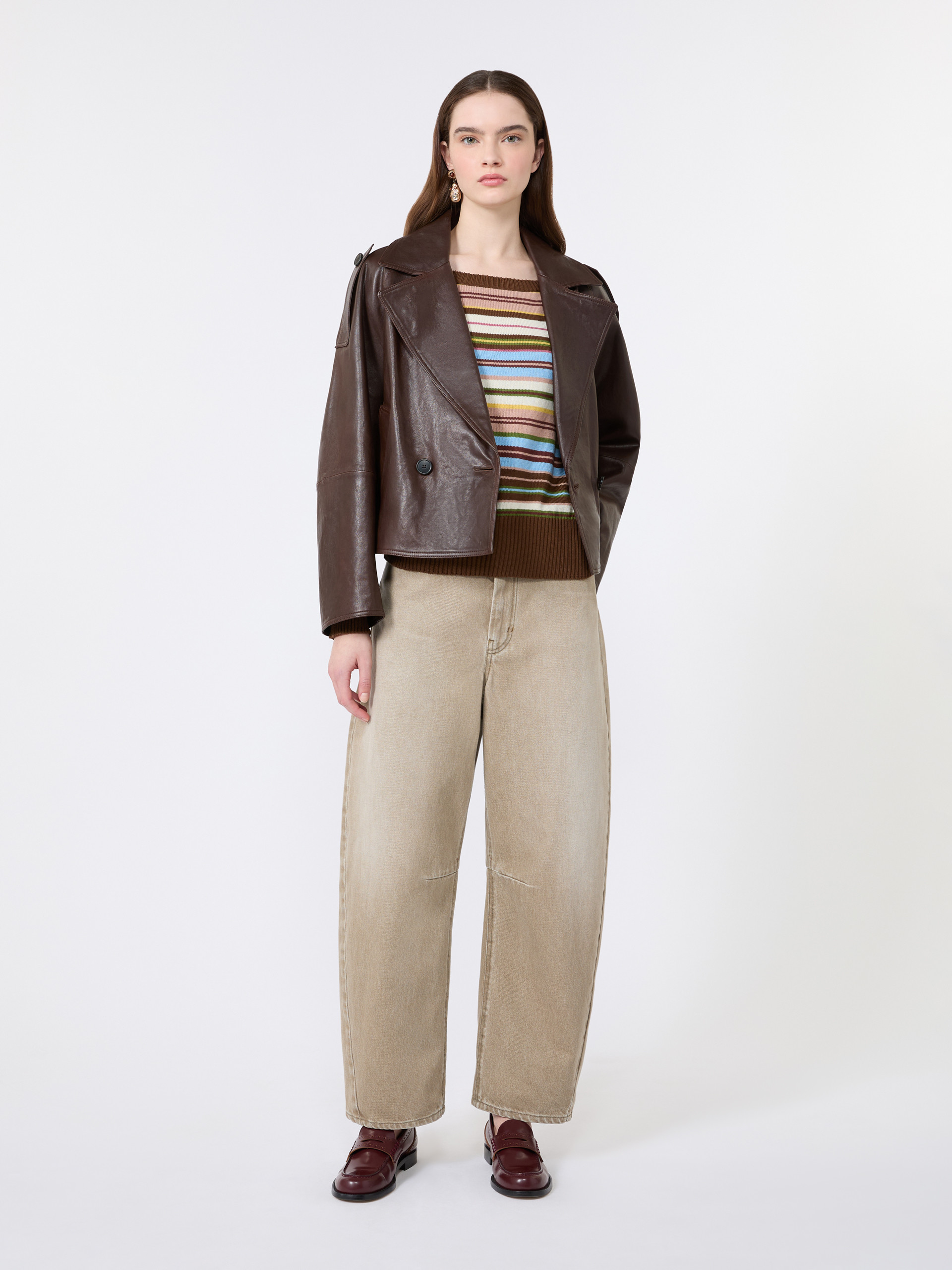 Caban in nappa - Weekend Max Mara