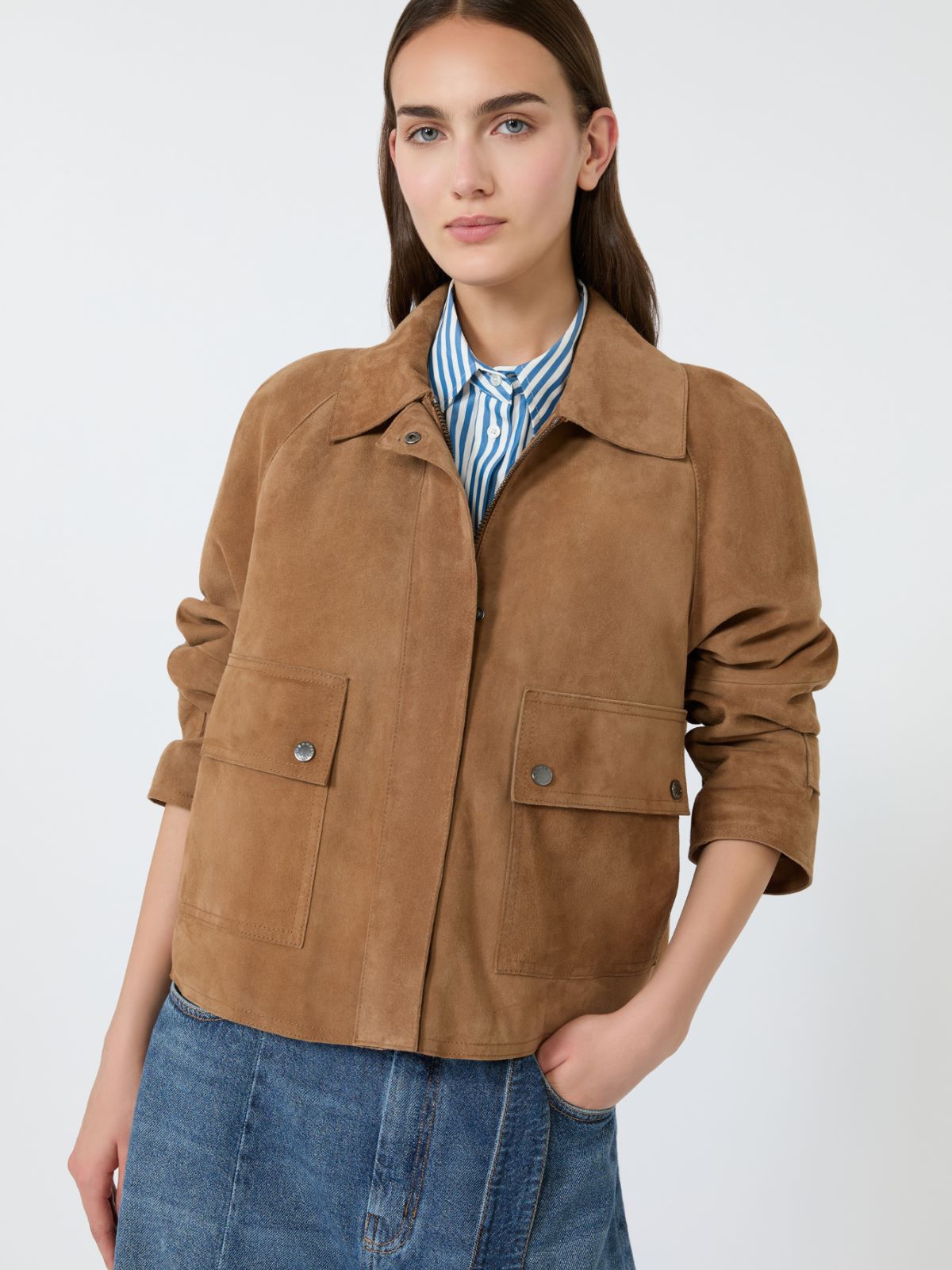 Giacca in morbido suede - Weekend Max Mara - 4