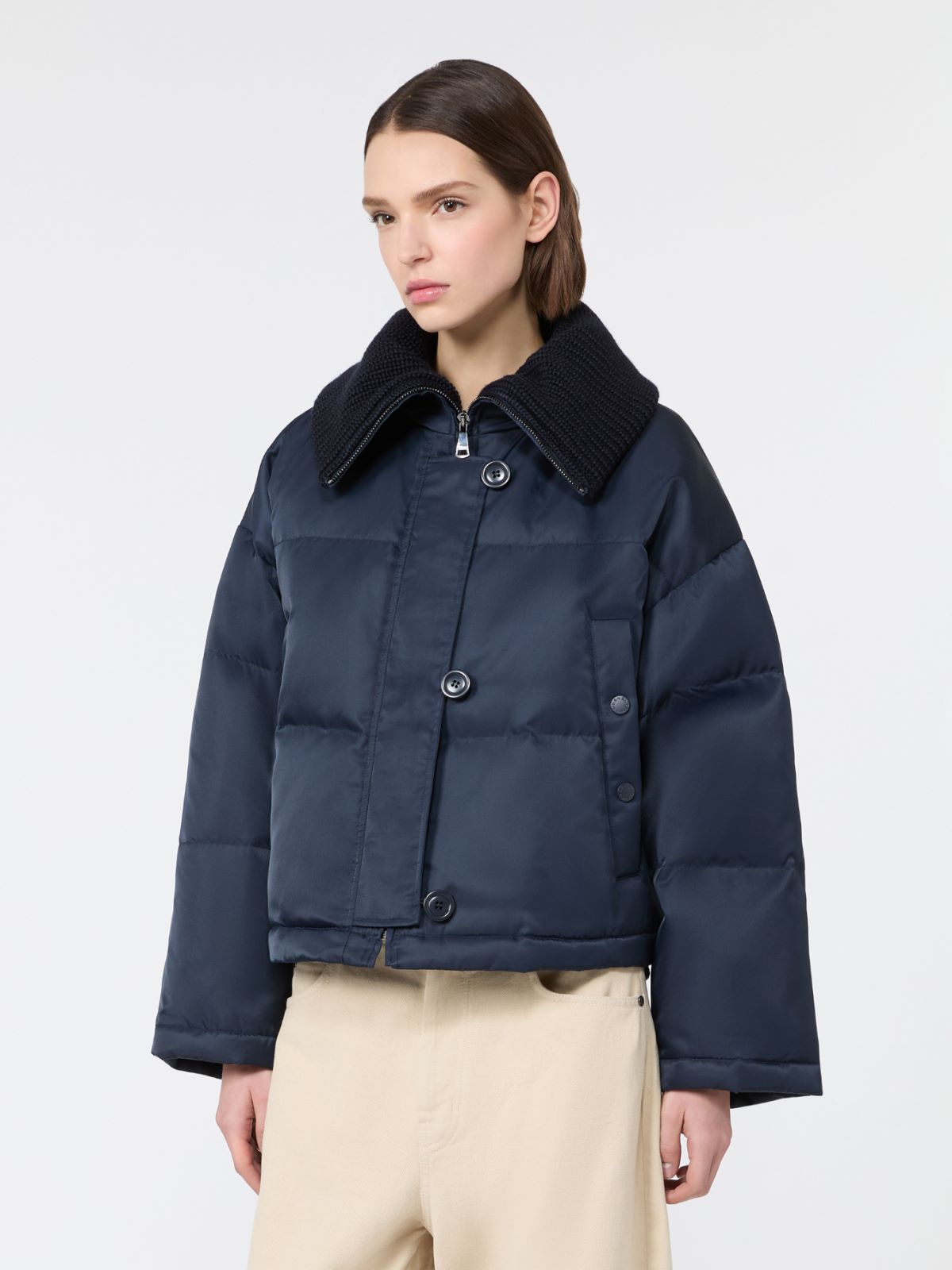 Water-repellent technical twill down jacket - Weekend Max Mara - 2