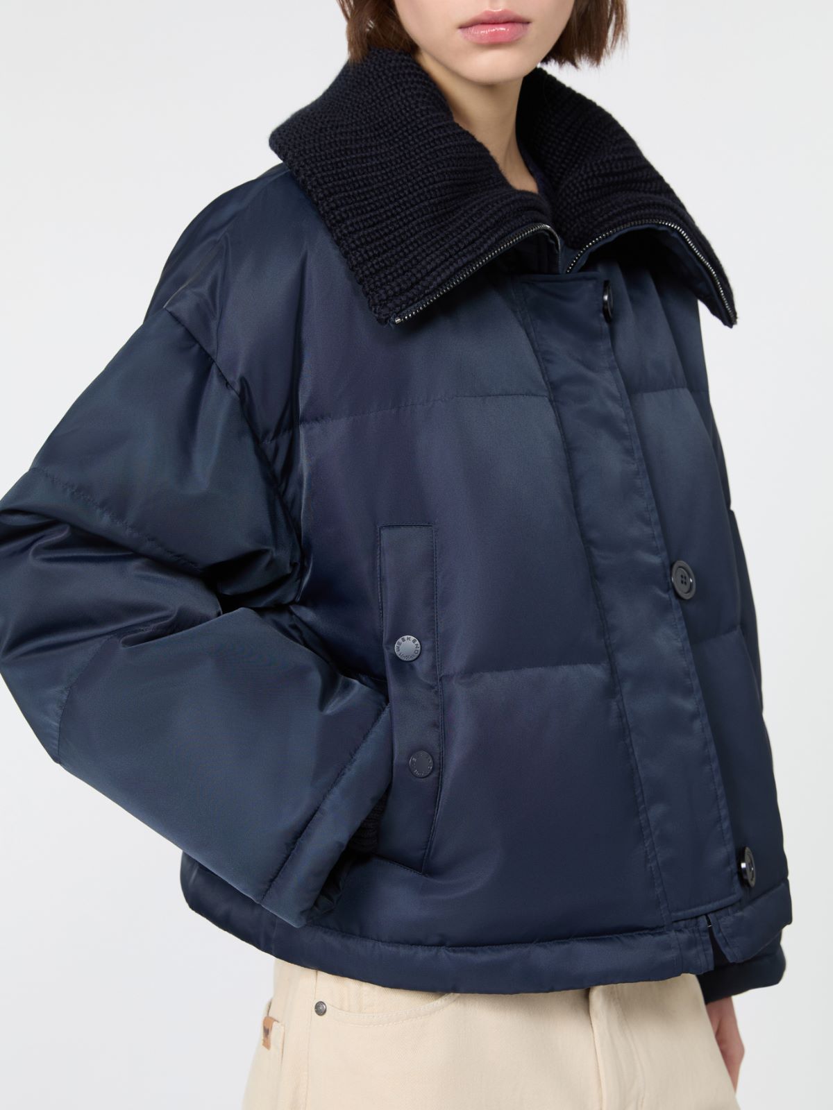 Water-repellent technical twill down jacket - Weekend Max Mara - 6