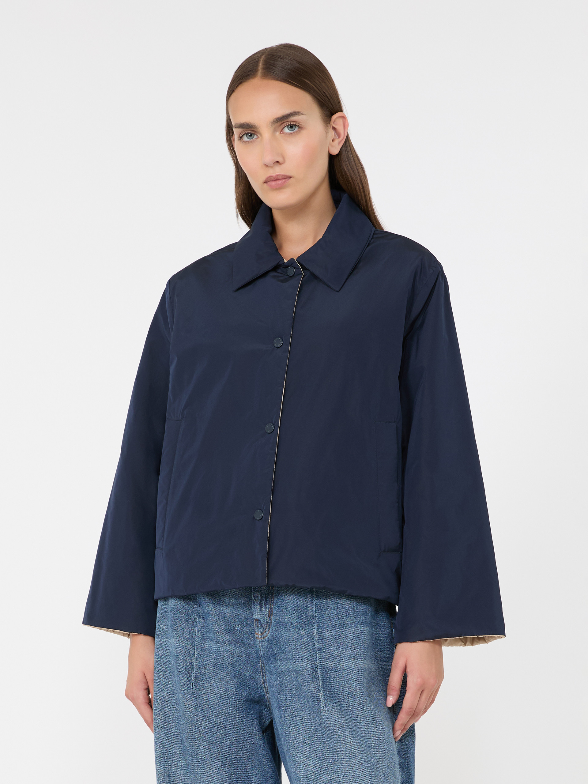 Reversible water-repellent taffeta padded jacket - Weekend Max Mara - 2