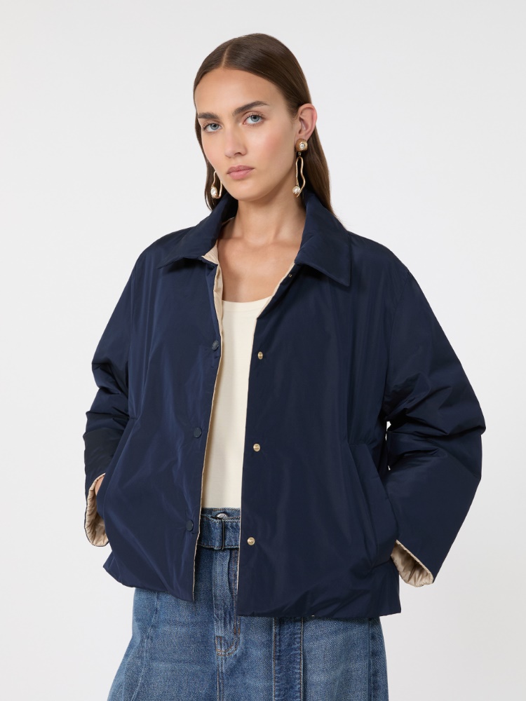 Reversible water-repellent taffeta padded jacket - Weekend Max Mara