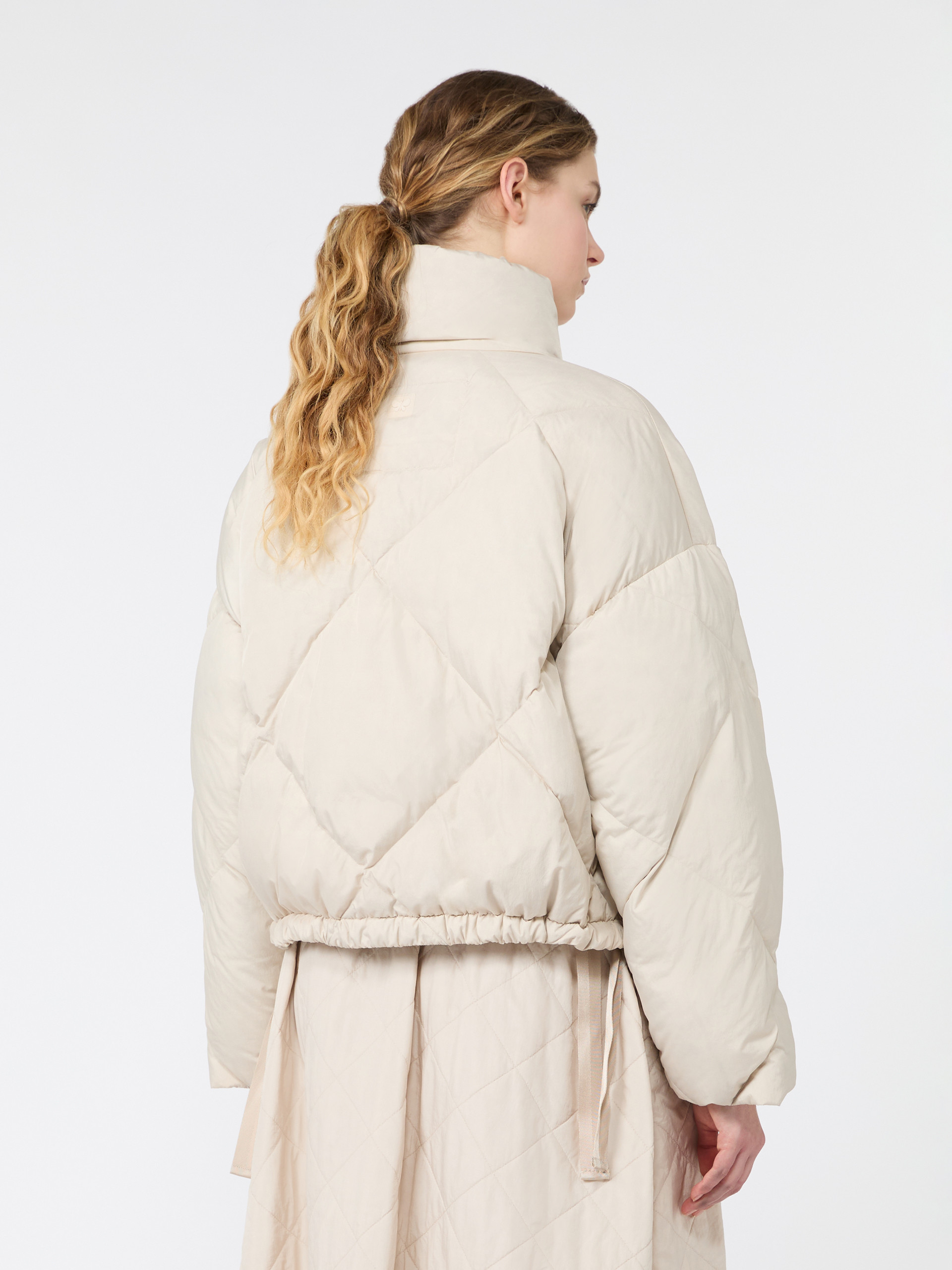 Short down jacket in technical plain-weave fabric - Weekend Max Mara - 3