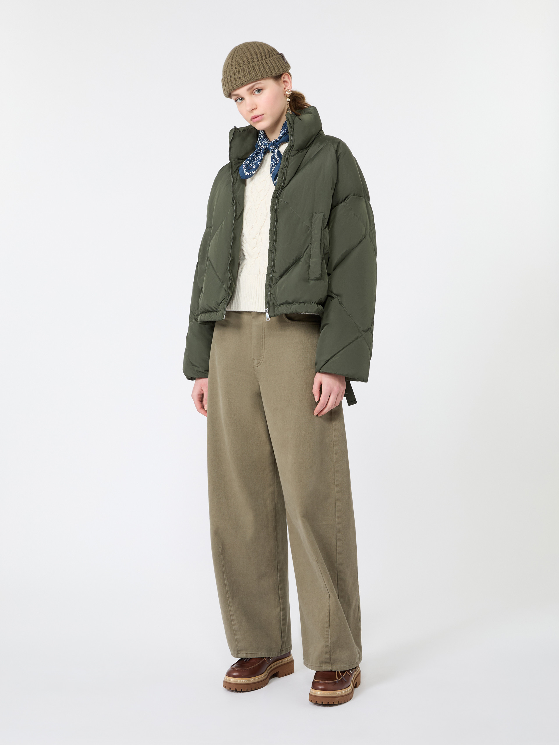 Short down jacket in technical plain-weave fabric - Weekend Max Mara