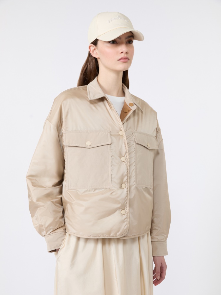 Reversible water-repellent canvas padded jacket - Weekend Max Mara