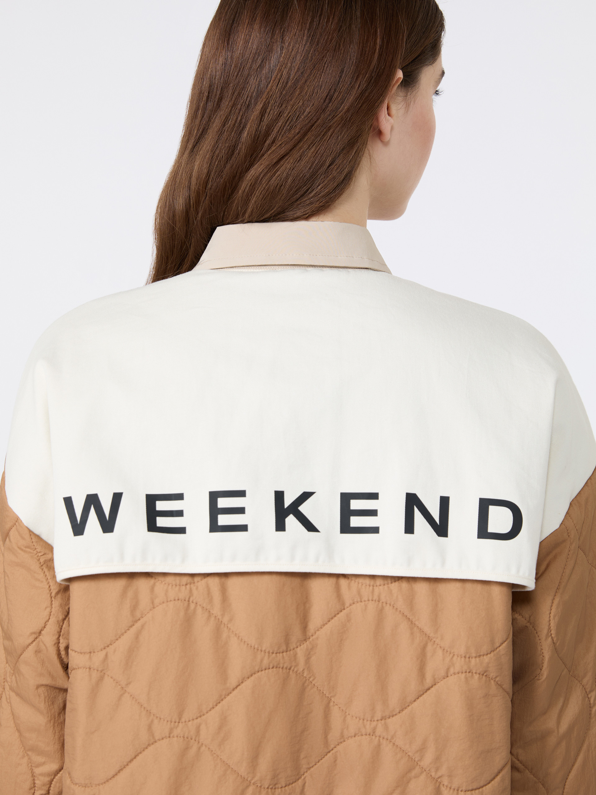 Reversible water-repellent canvas padded jacket - Weekend Max Mara - 6