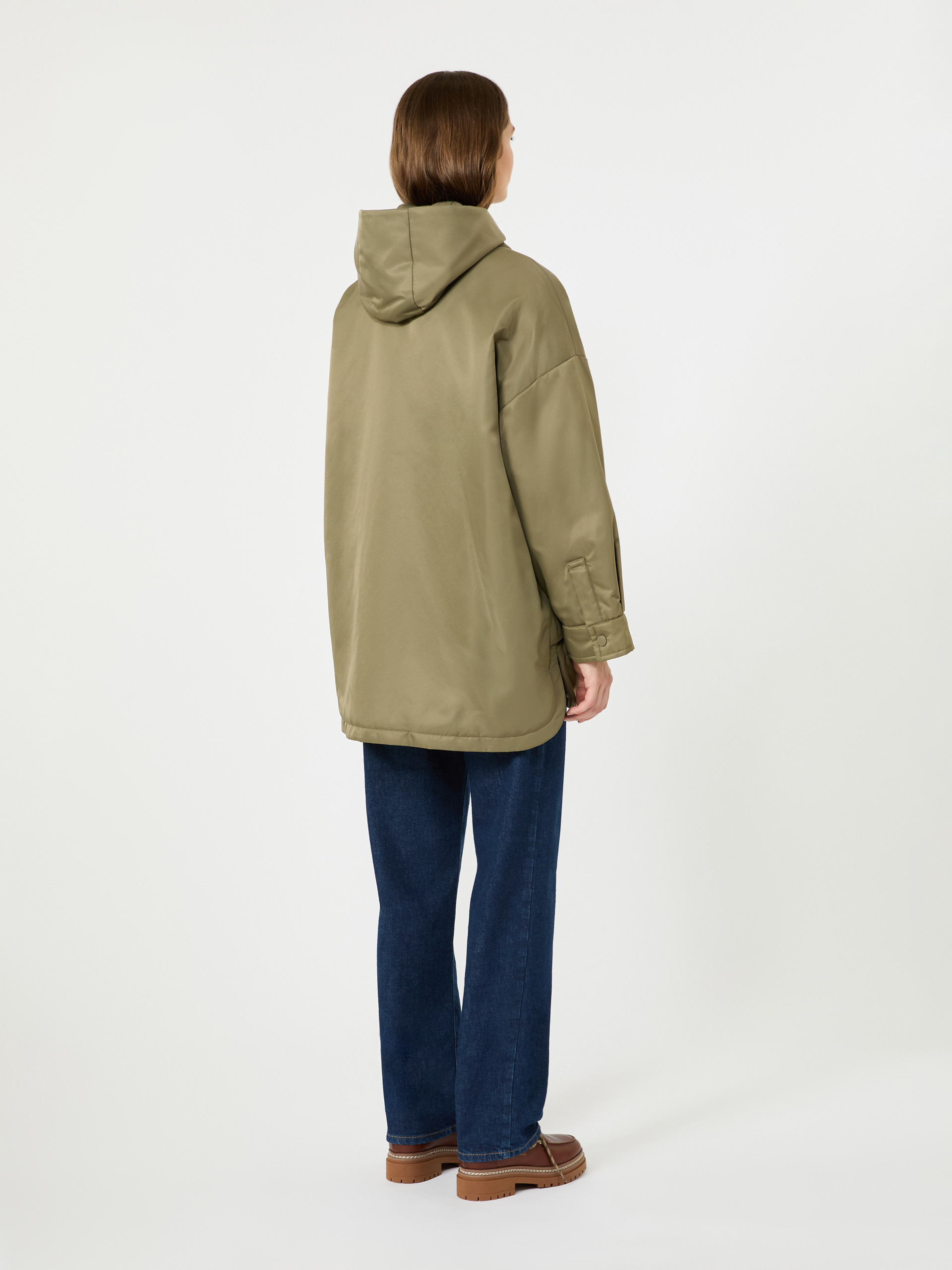 Reversible down jacket in water-repellent twill - Weekend Max Mara - 3