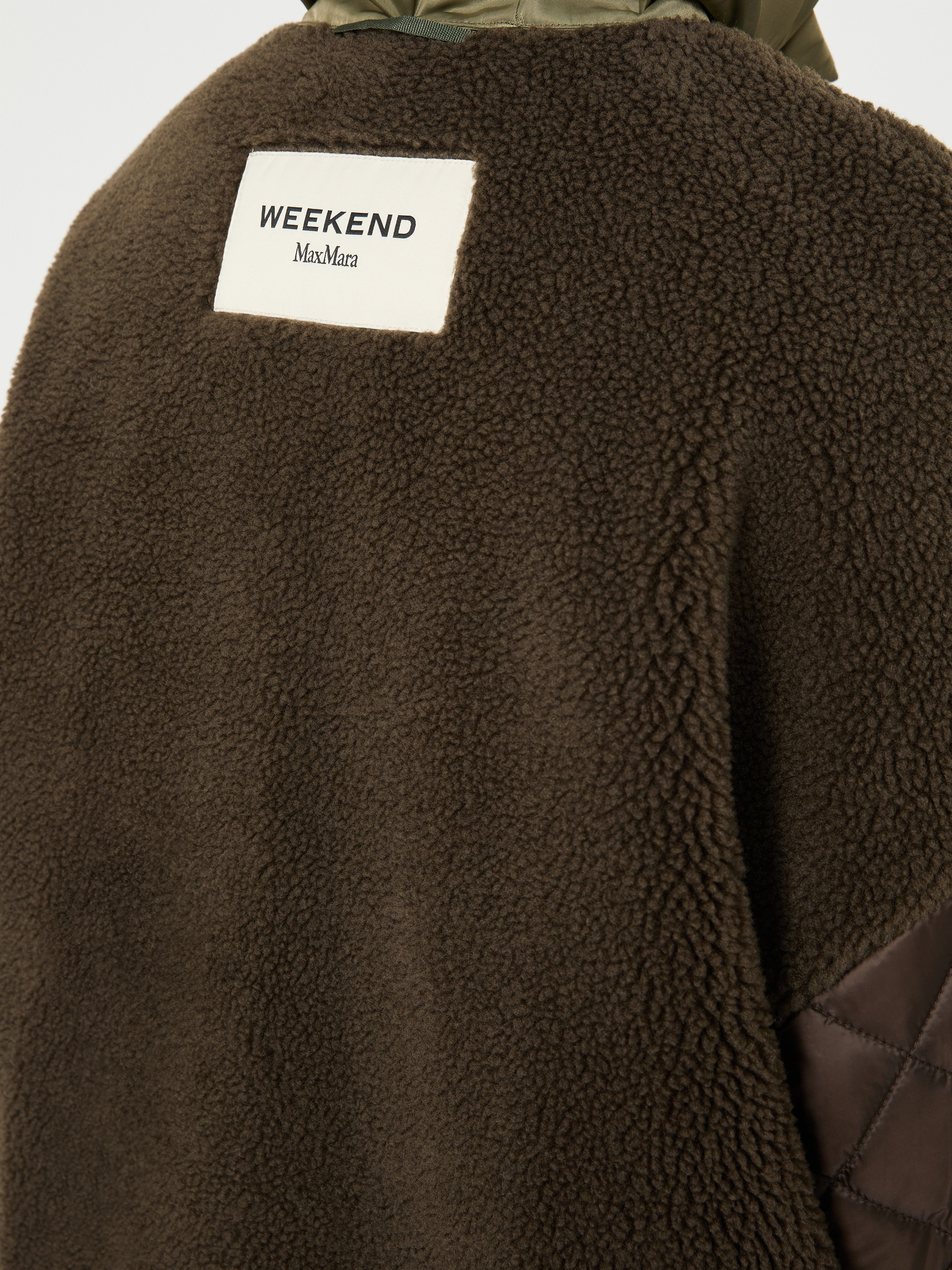 Reversible down jacket in water-repellent twill - Weekend Max Mara - 5