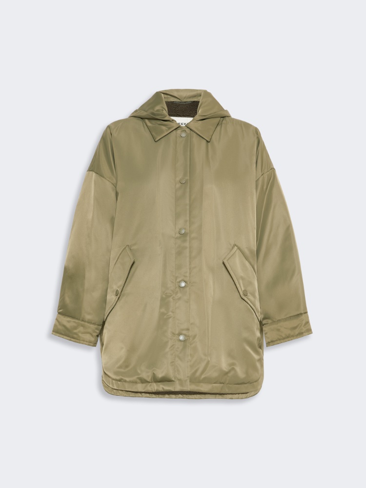 Reversible down jacket in water-repellent twill - Weekend Max Mara - 2
