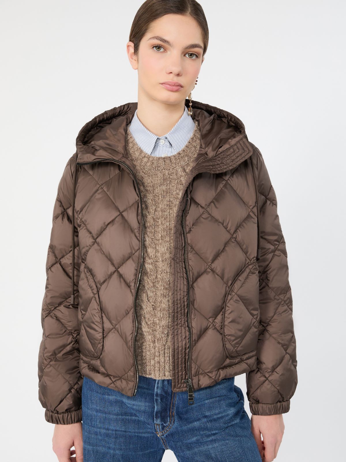 Giacca imbottita in tela antigoccia - Weekend Max Mara - 4