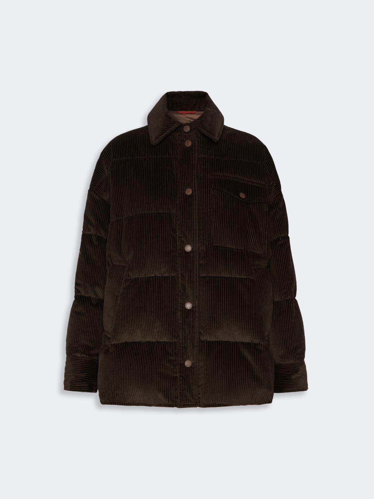 Water-repellent cotton velvet down jacket - Weekend Max Mara - 7