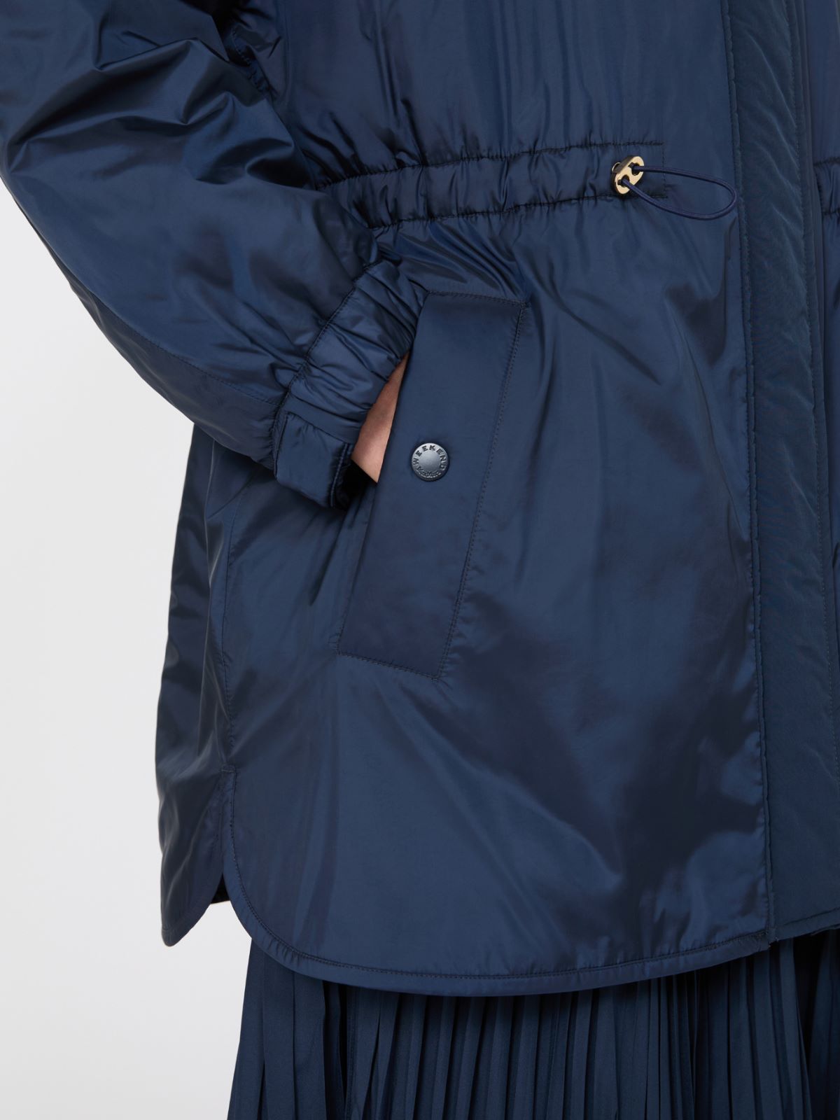 Reversible water-repellent canvas padded parka - Weekend Max Mara - 5