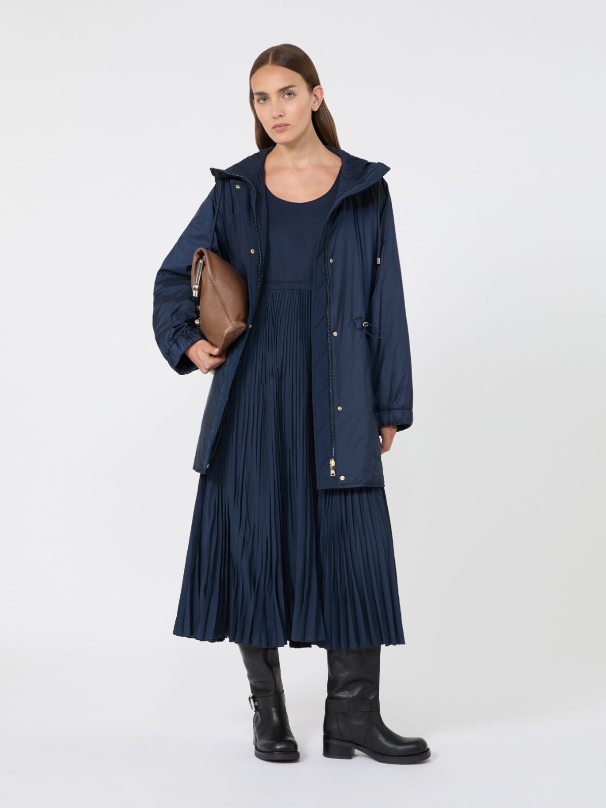 Reversible water-repellent canvas padded parka - Weekend Max Mara
