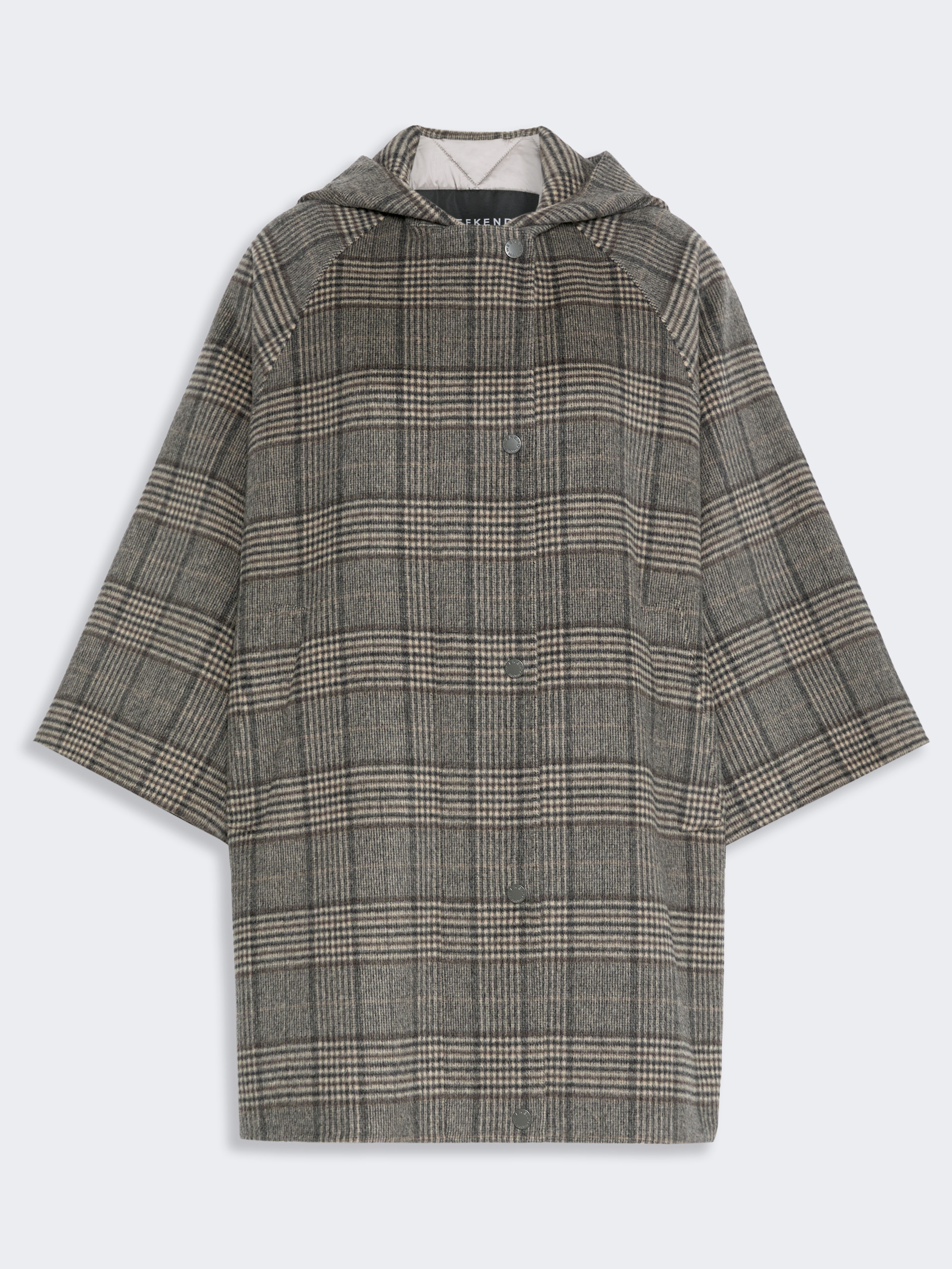 Prince of Wales wool midi coat - Weekend Max Mara - 5
