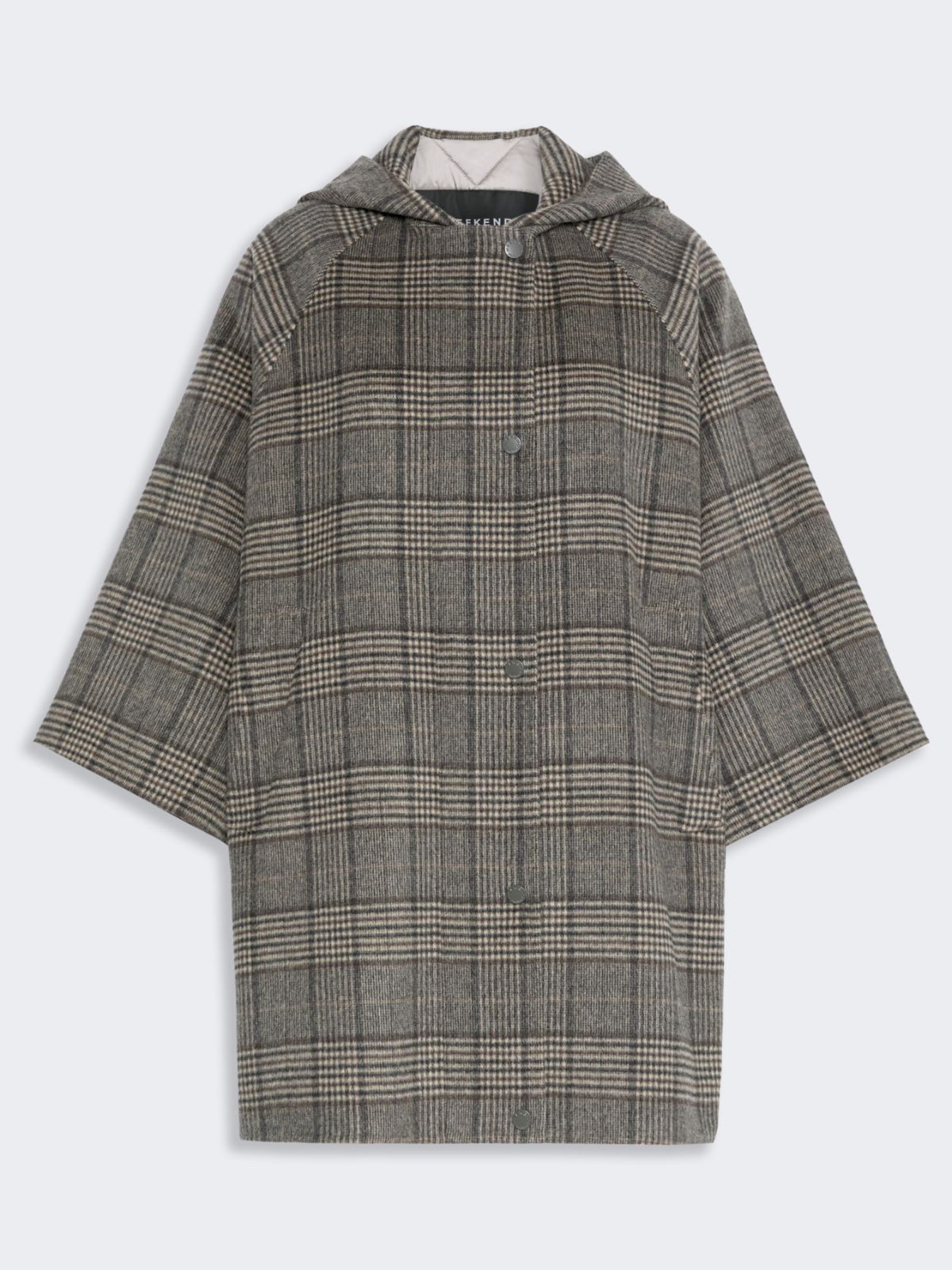 Prince of Wales wool midi coat - Weekend Max Mara - 5