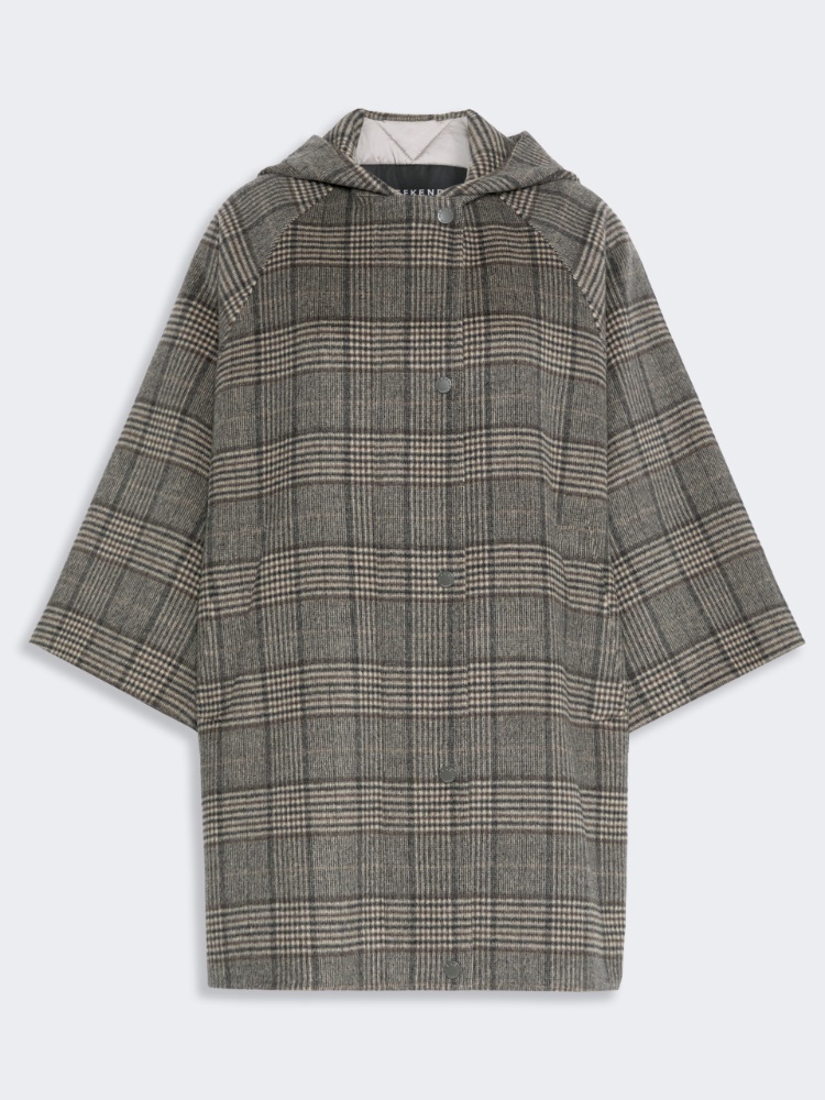 Prince of Wales wool midi coat - Weekend Max Mara - 2