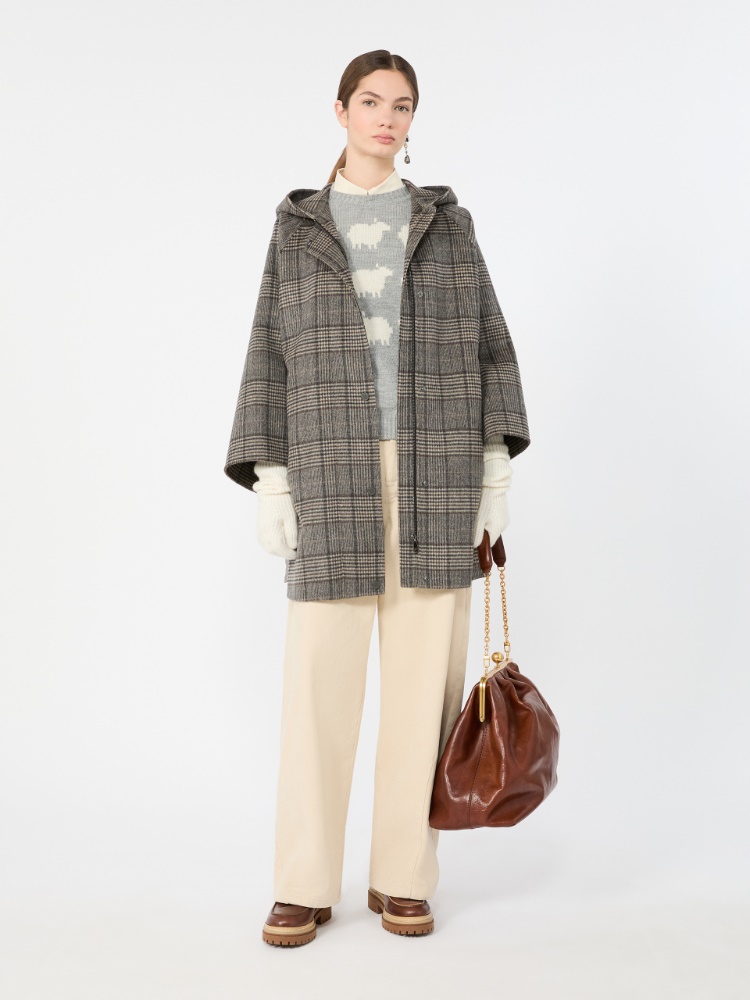 Prince of Wales wool midi coat - Weekend Max Mara