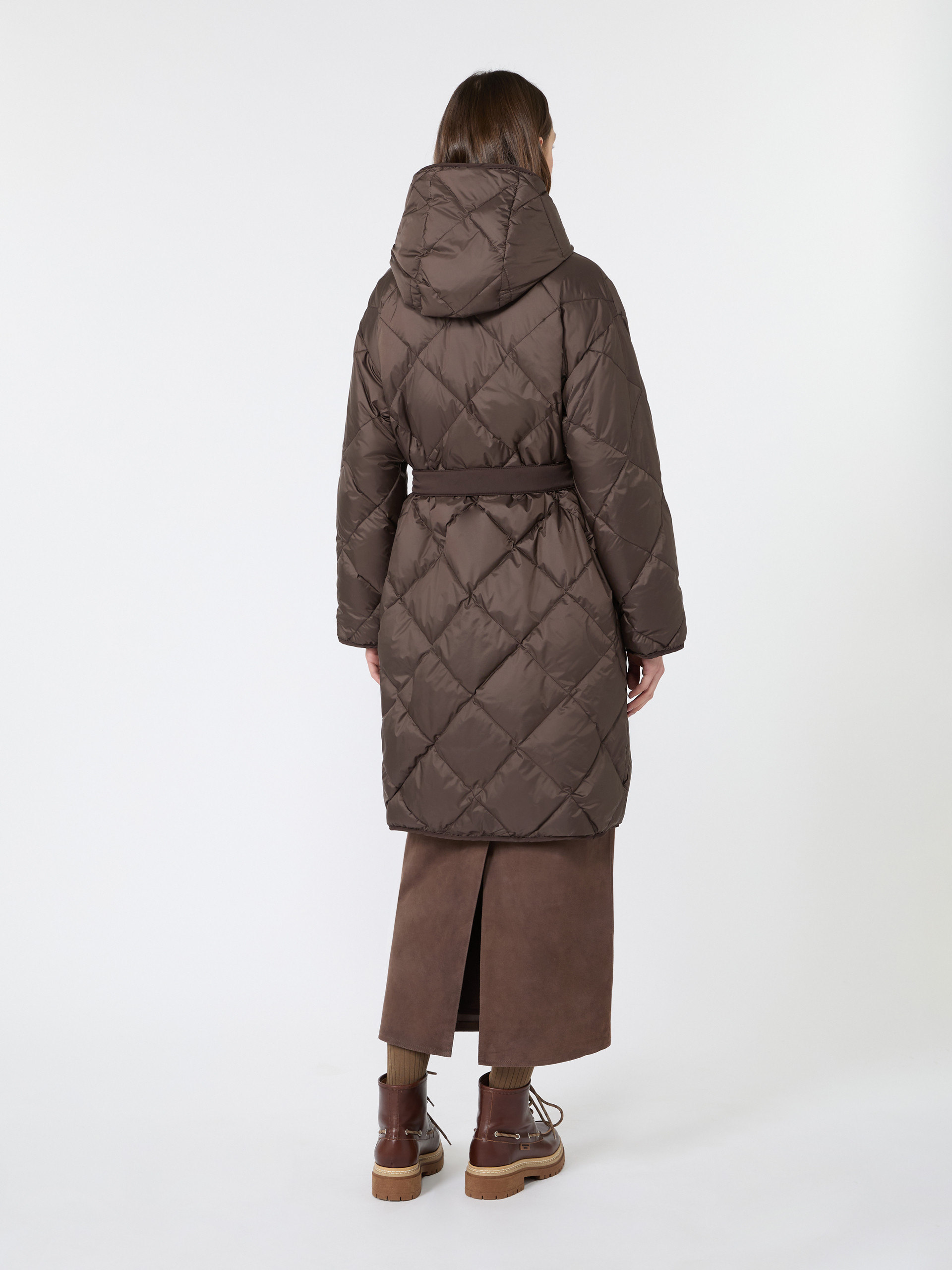 Reversible down jacket in technical twill - Weekend Max Mara - 3