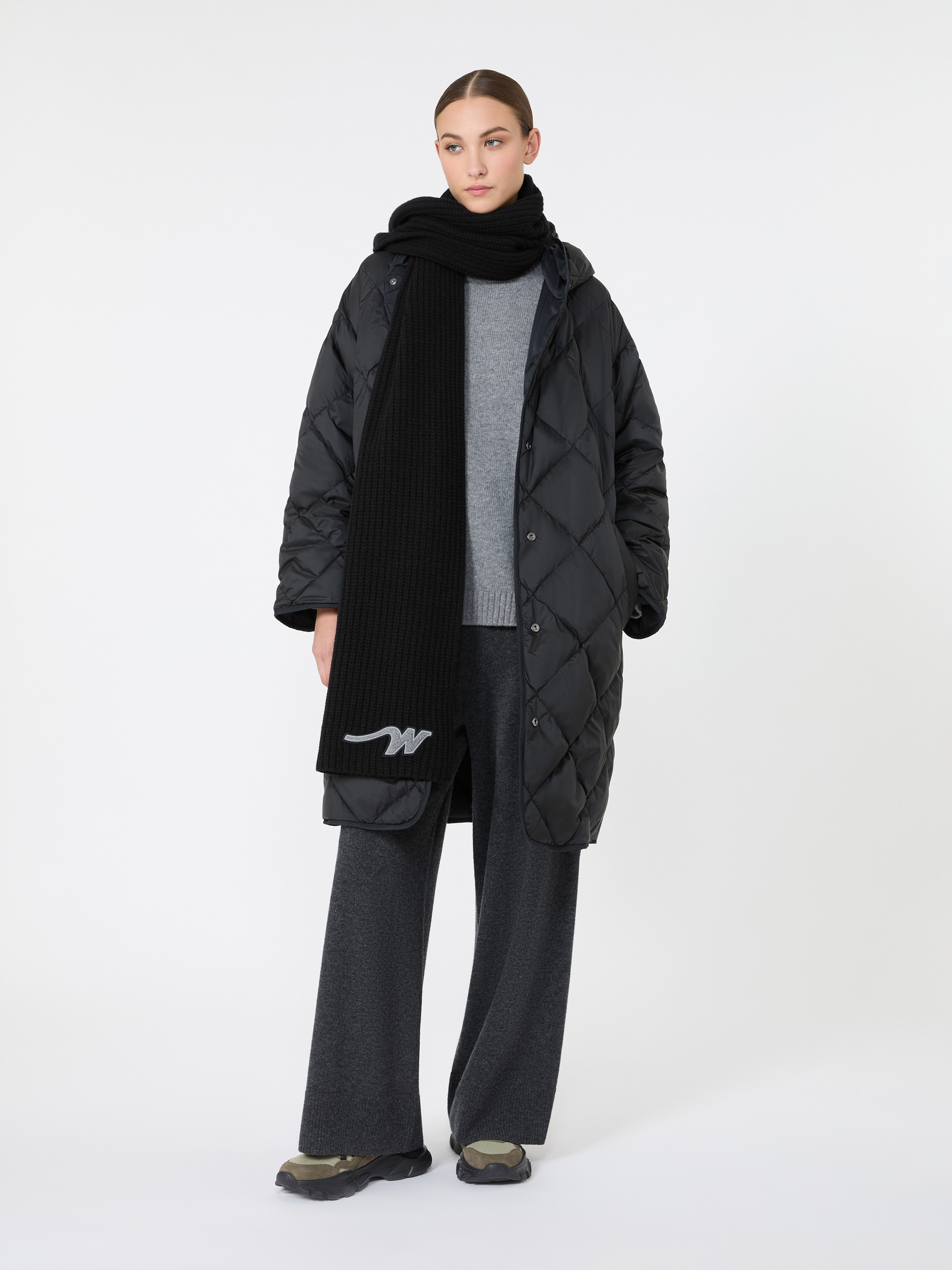 Reversible down jacket in technical twill - Weekend Max Mara