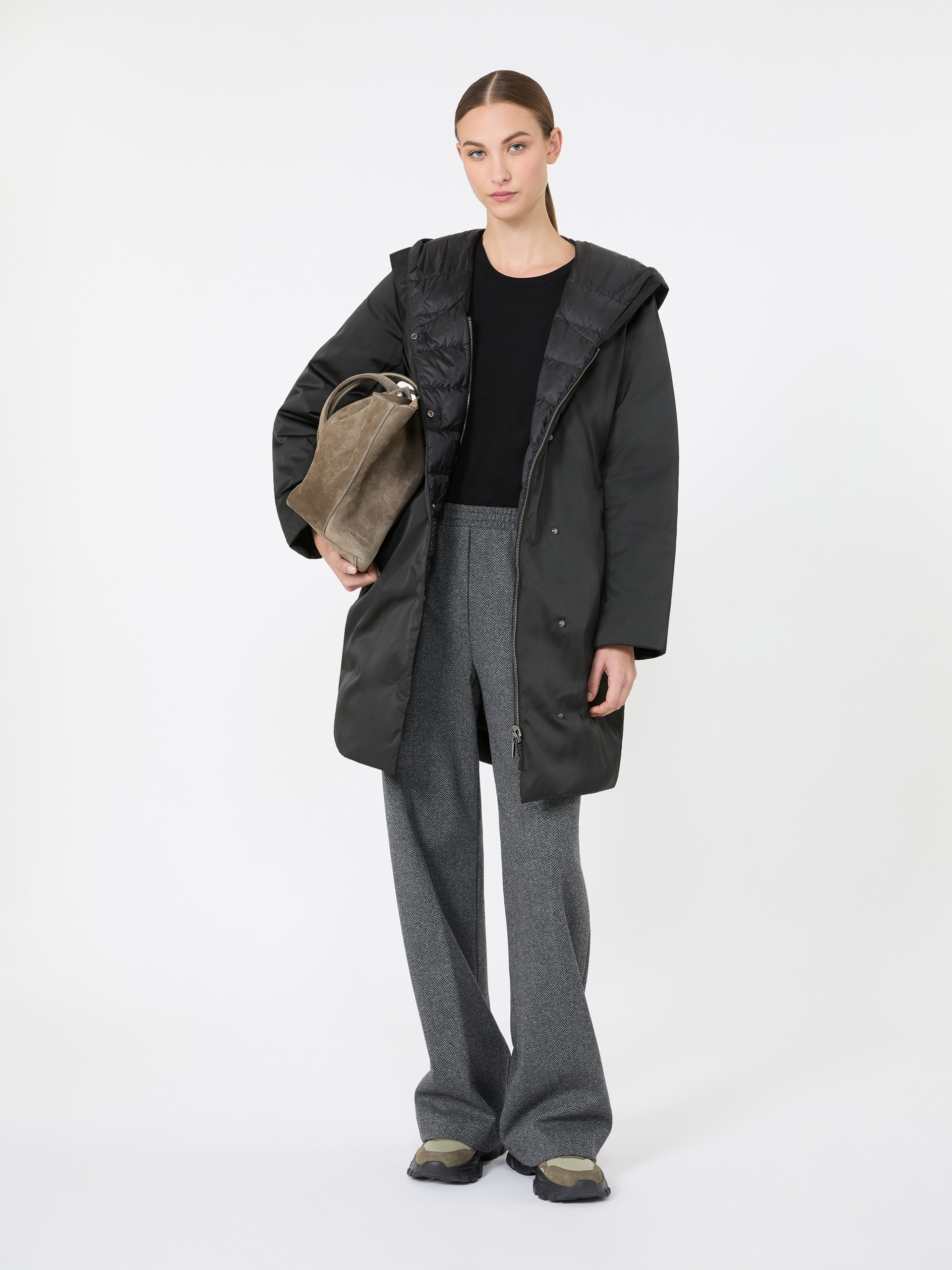 Reversible down jacket in water-repellent taffeta - Weekend Max Mara
