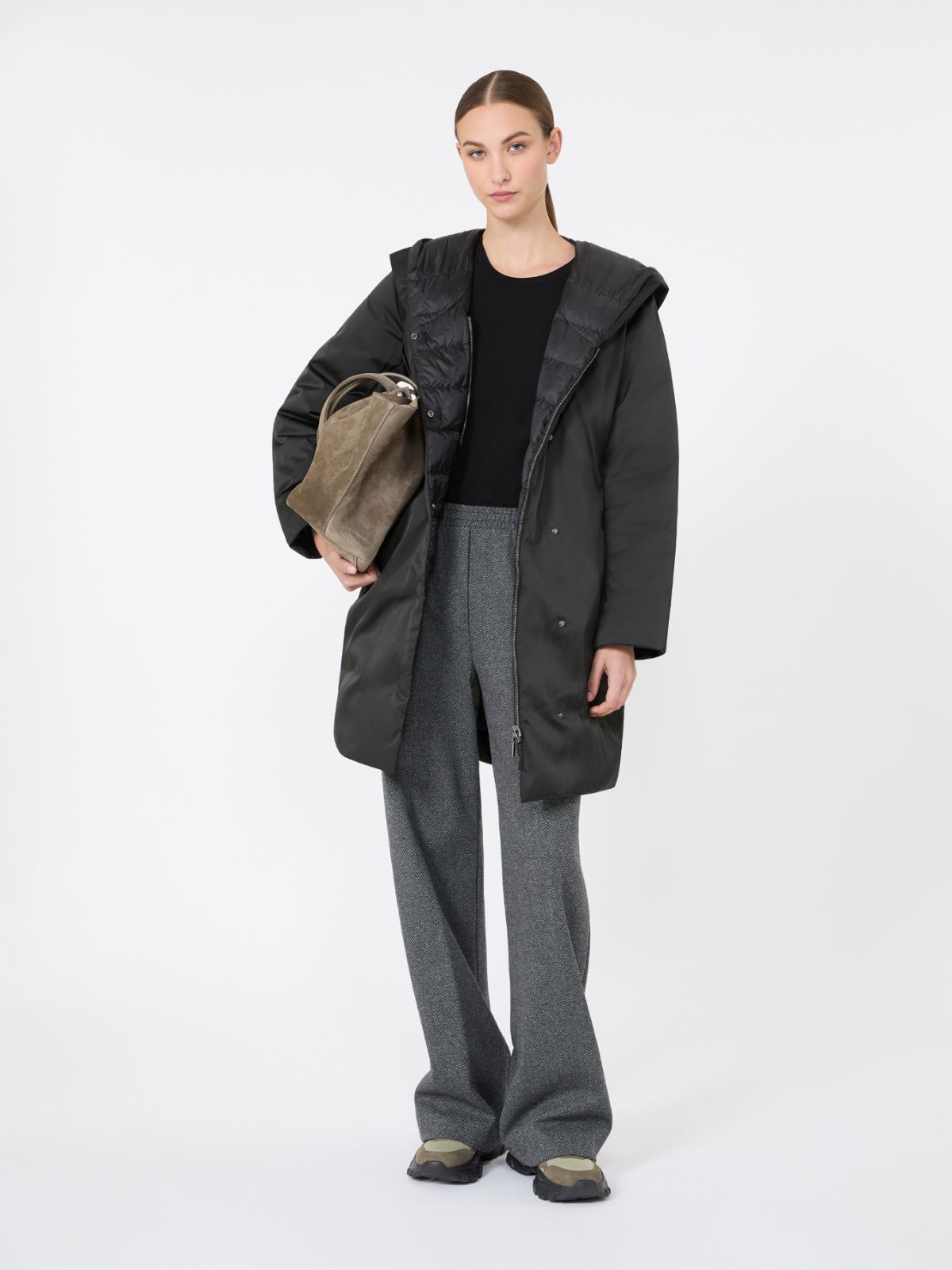 Reversible down jacket in water-repellent taffeta - Weekend Max Mara
