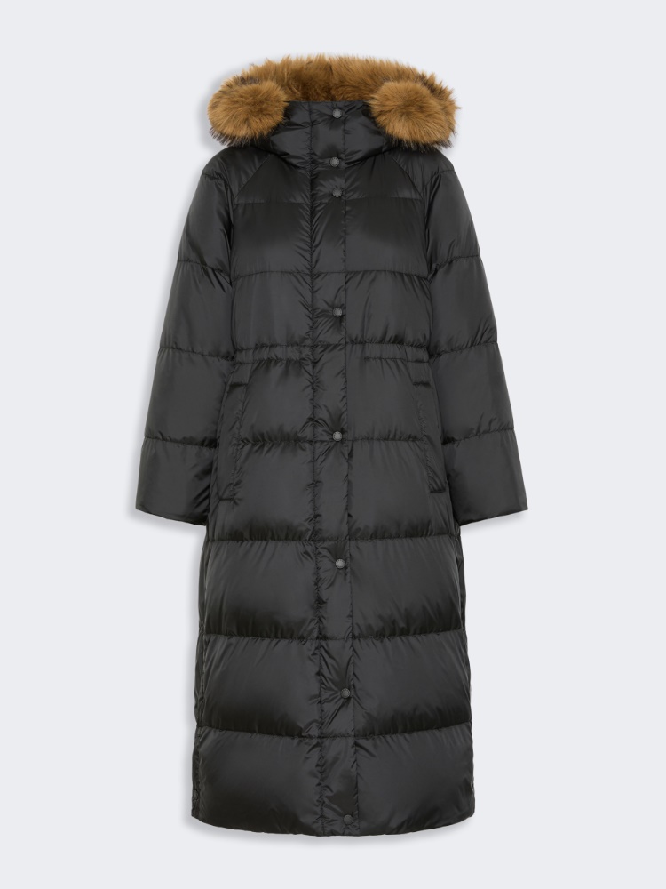 Piumino lungo reversibile in tela antigoccia - Weekend Max Mara - 2
