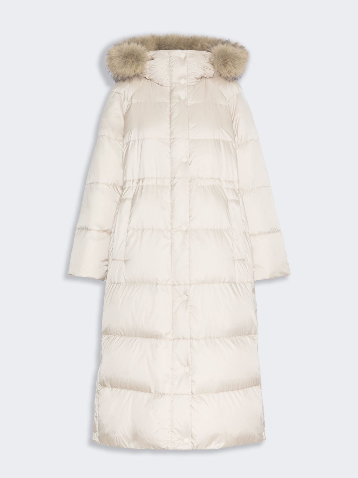 Piumino lungo reversibile in tela antigoccia - Weekend Max Mara - 7