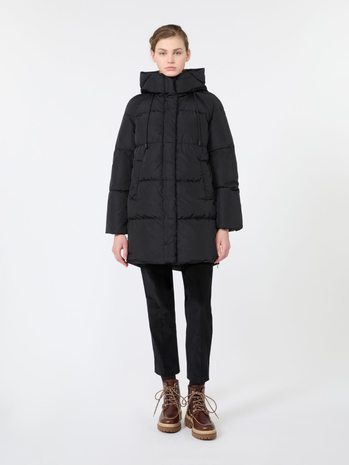Midi parka in water-repellent taffeta - Weekend Max Mara - 2